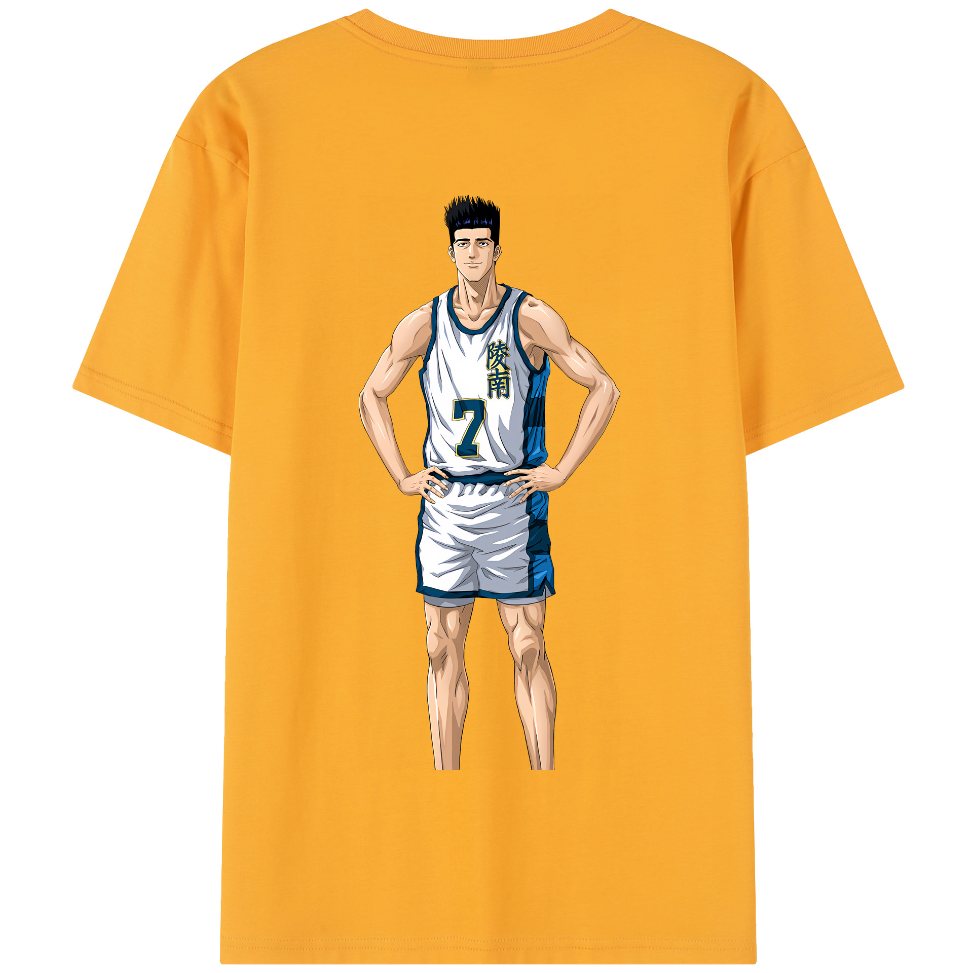 （画像用） SLAM DUNK／スラムダンク 綿100％半袖Tシャツ（背面プリント）