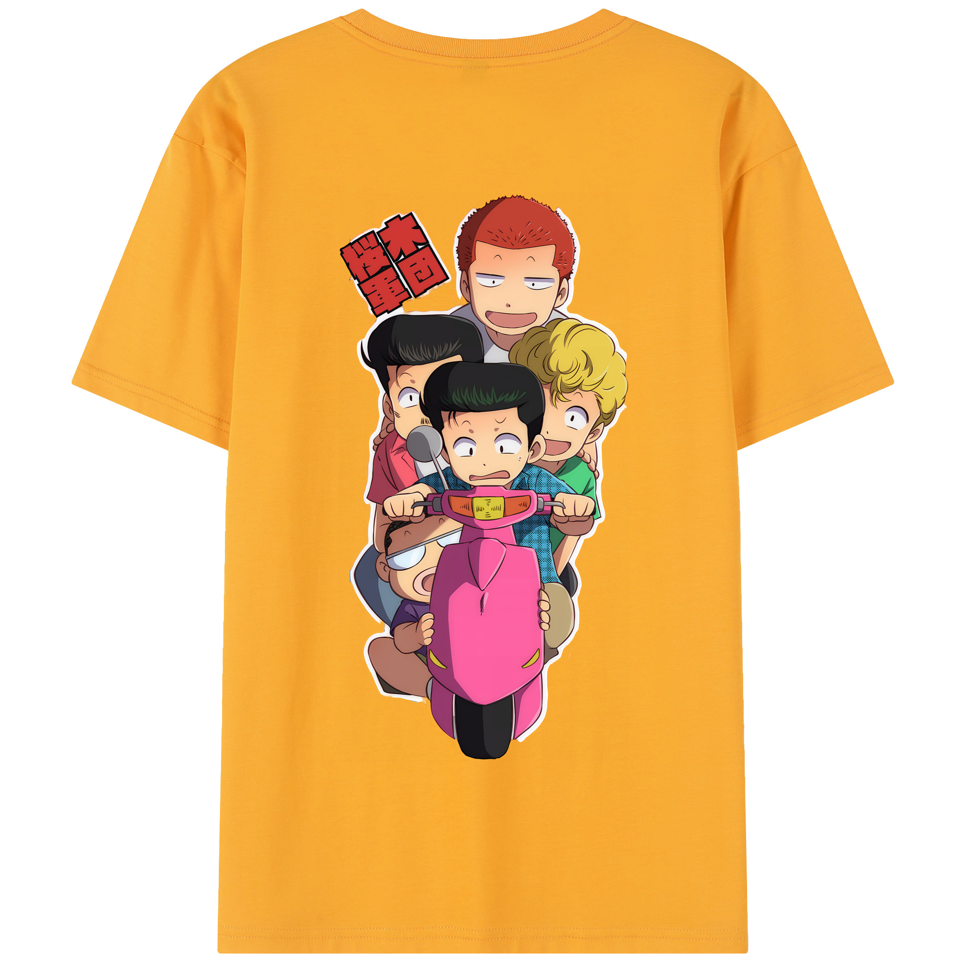 SLAM DUNK／スラムダンク 綿100％半袖Tシャツ（背面プリント）