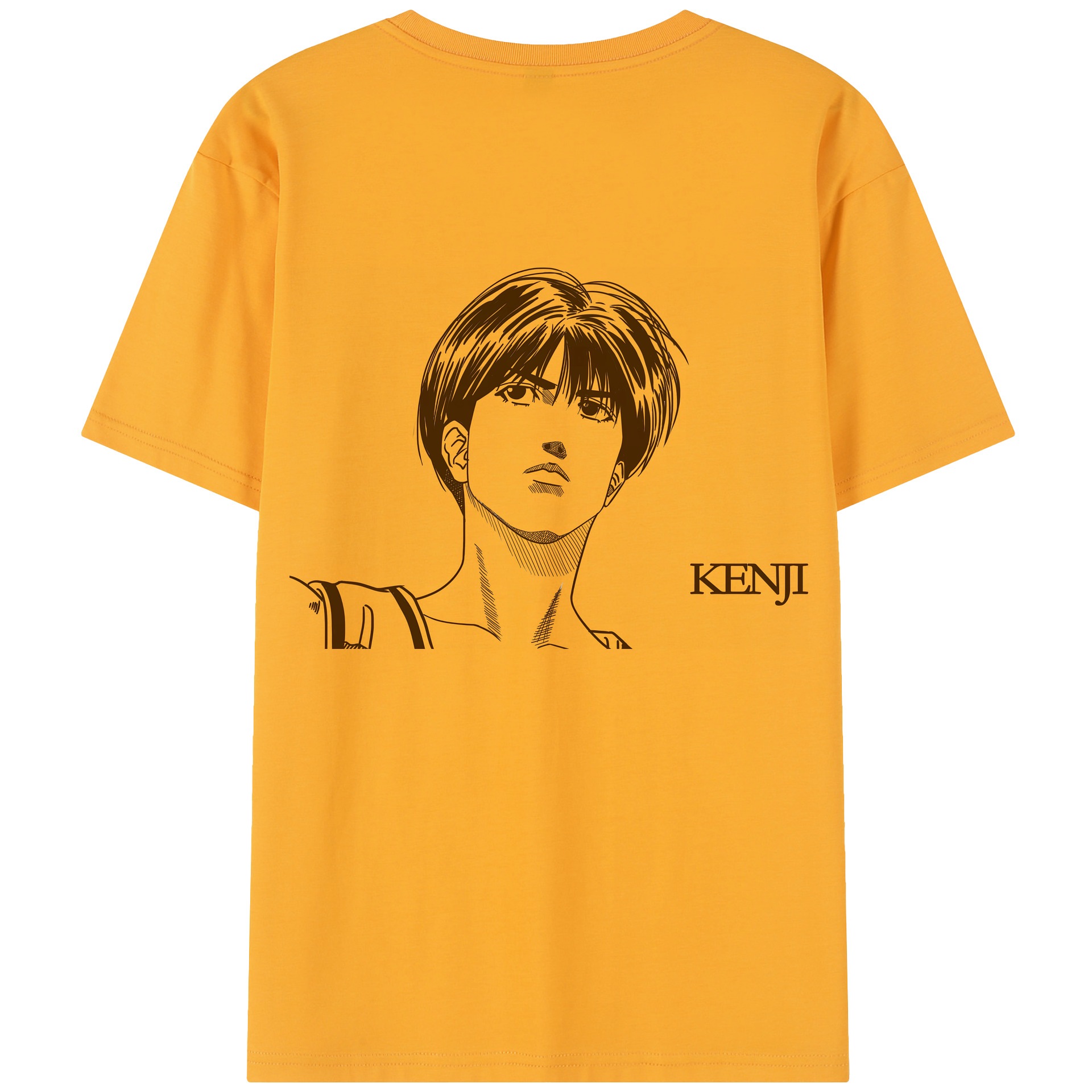 SLAM DUNK／スラムダンク 綿100％半袖Tシャツ（背面プリント）