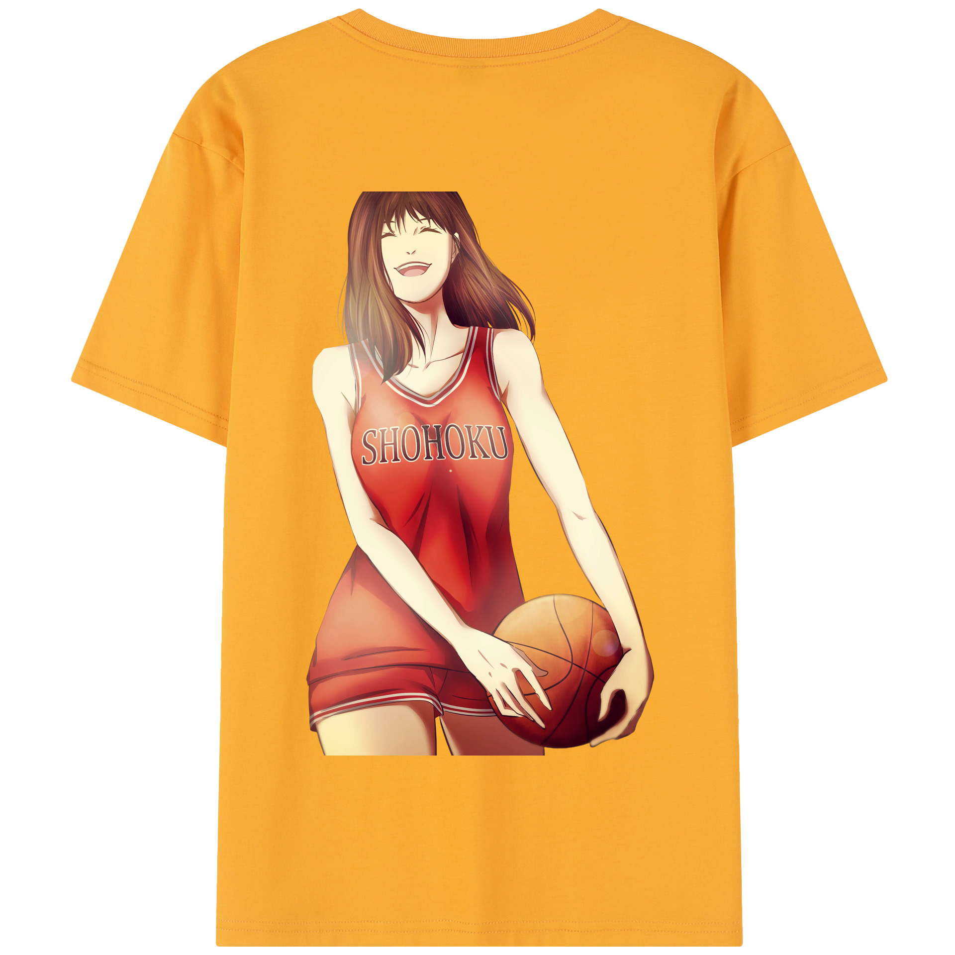 SLAM DUNK／スラムダンク 綿100％半袖Tシャツ（背面プリント）