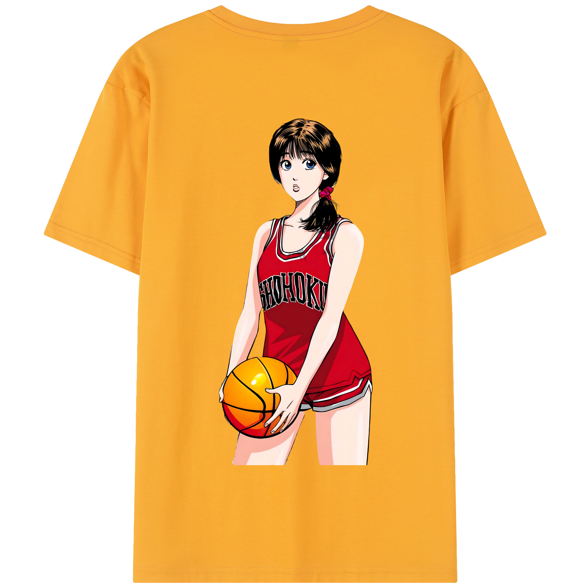SLAM DUNK／スラムダンク 綿100％半袖Tシャツ（背面プリント）