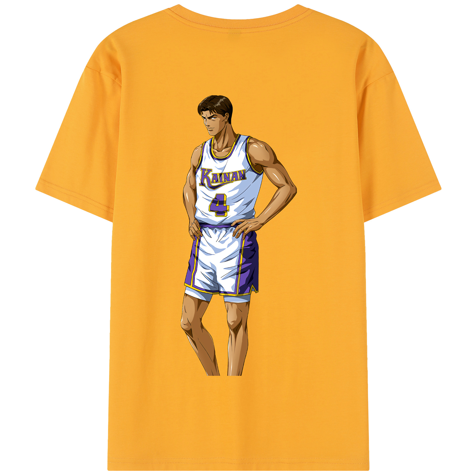 （画像用） SLAM DUNK／スラムダンク 綿100％半袖Tシャツ（背面プリント）