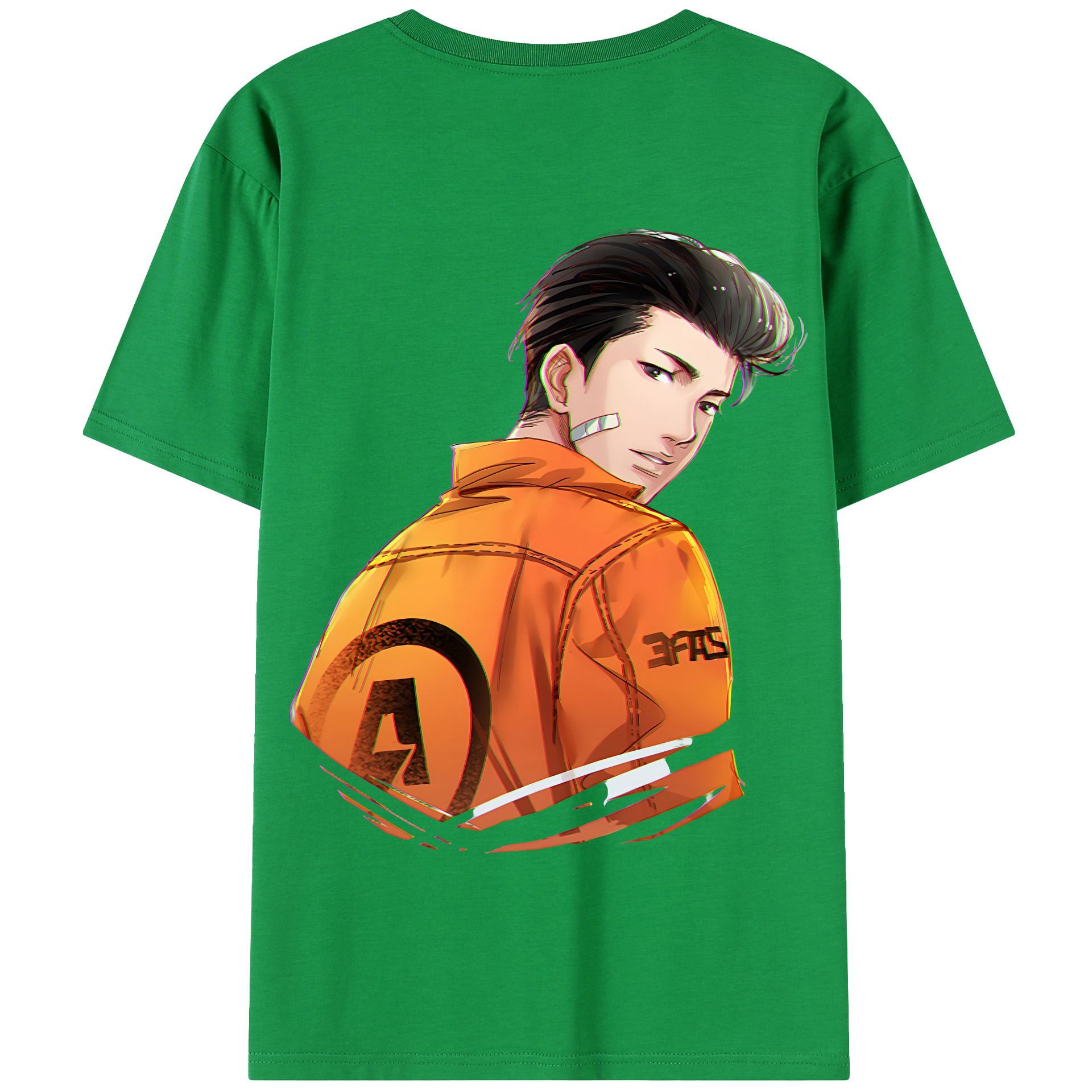 SLAM DUNK／スラムダンク 綿100％半袖Tシャツ（背面プリント）
