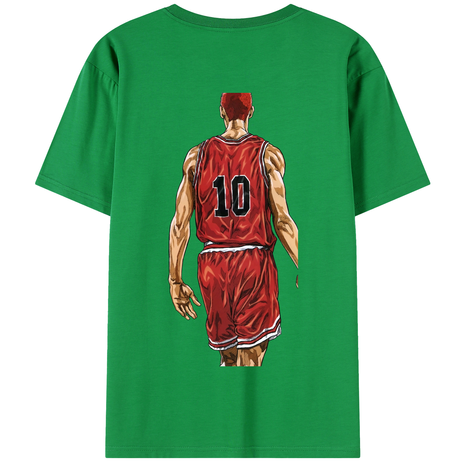 SLAM DUNK／スラムダンク 綿100％半袖Tシャツ（背面プリント）