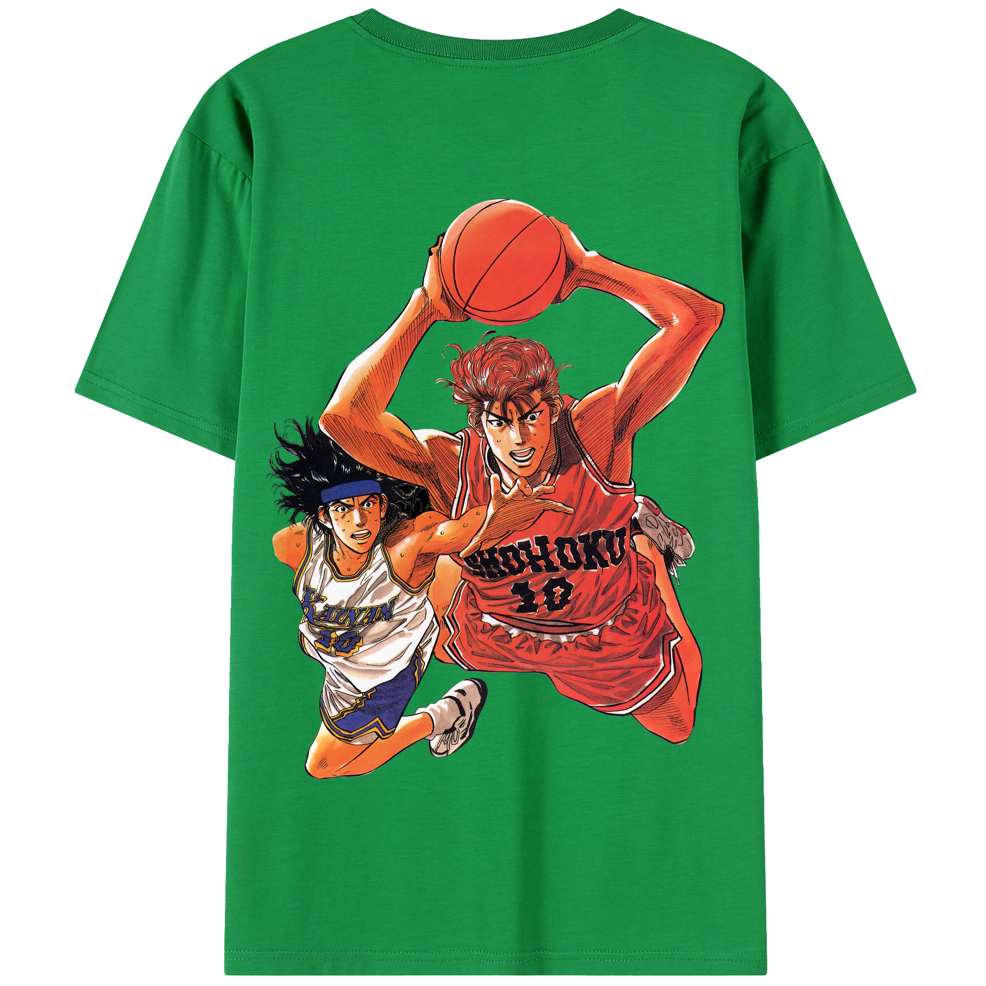 （画像用） SLAM DUNK／スラムダンク 綿100％半袖Tシャツ（背面プリント）