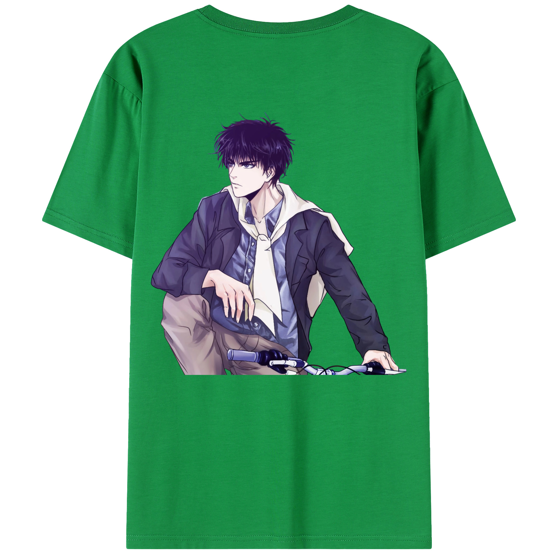SLAM DUNK／スラムダンク 綿100％半袖Tシャツ（背面プリント）