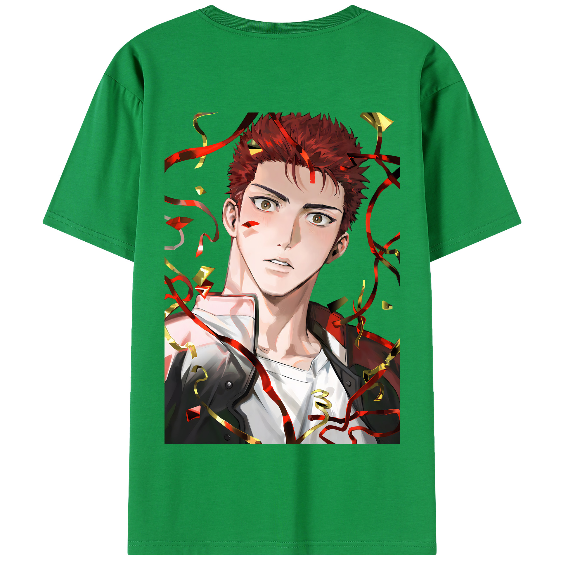 SLAM DUNK／スラムダンク 綿100％半袖Tシャツ（背面プリント）