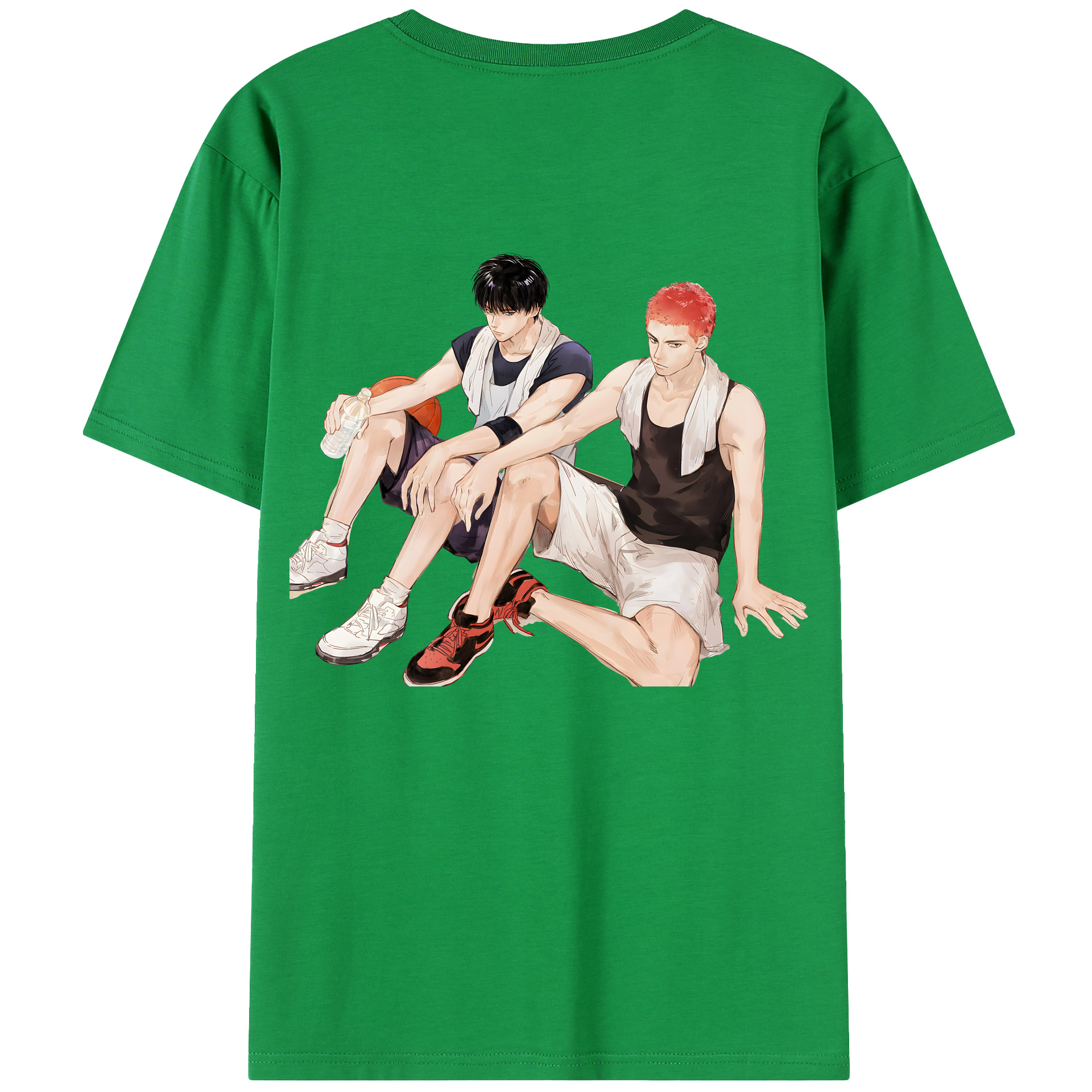 （画像用） SLAM DUNK／スラムダンク 綿100％半袖Tシャツ（背面プリント）