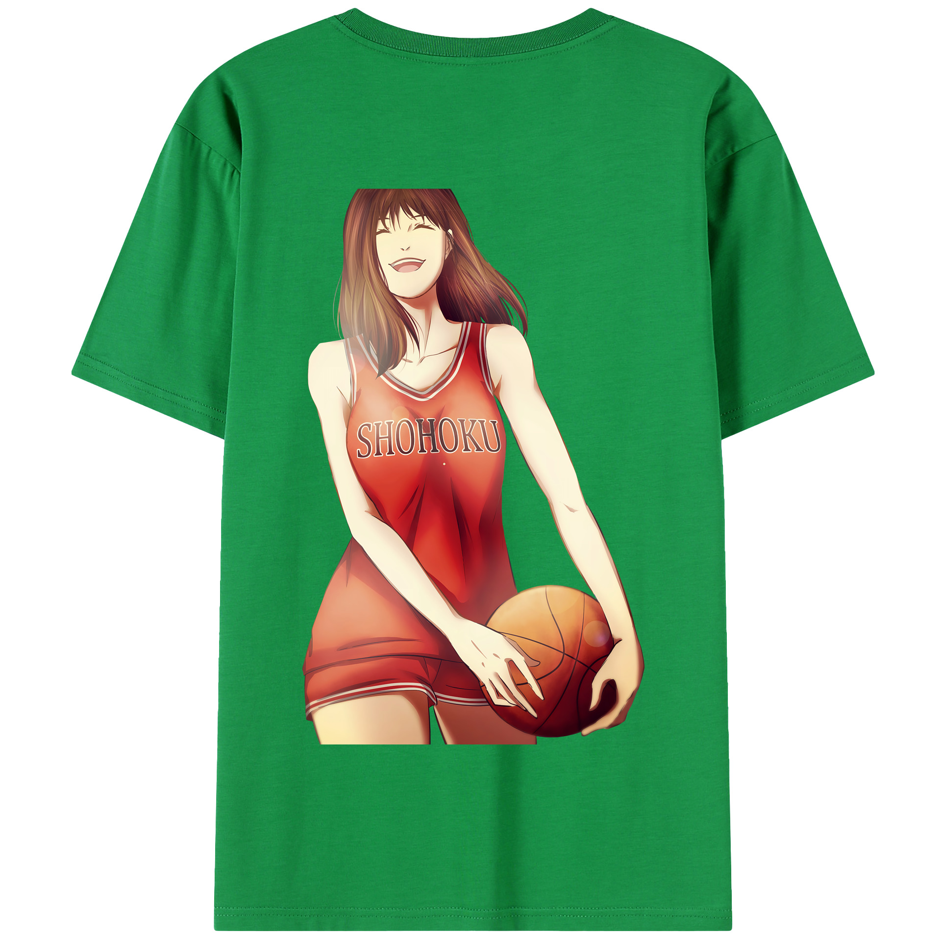 SLAM DUNK／スラムダンク 綿100％半袖Tシャツ（背面プリント）