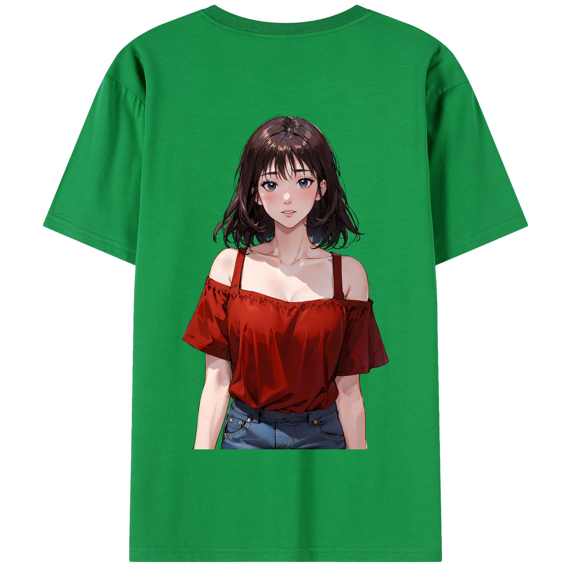 SLAM DUNK／スラムダンク 綿100％半袖Tシャツ（背面プリント）