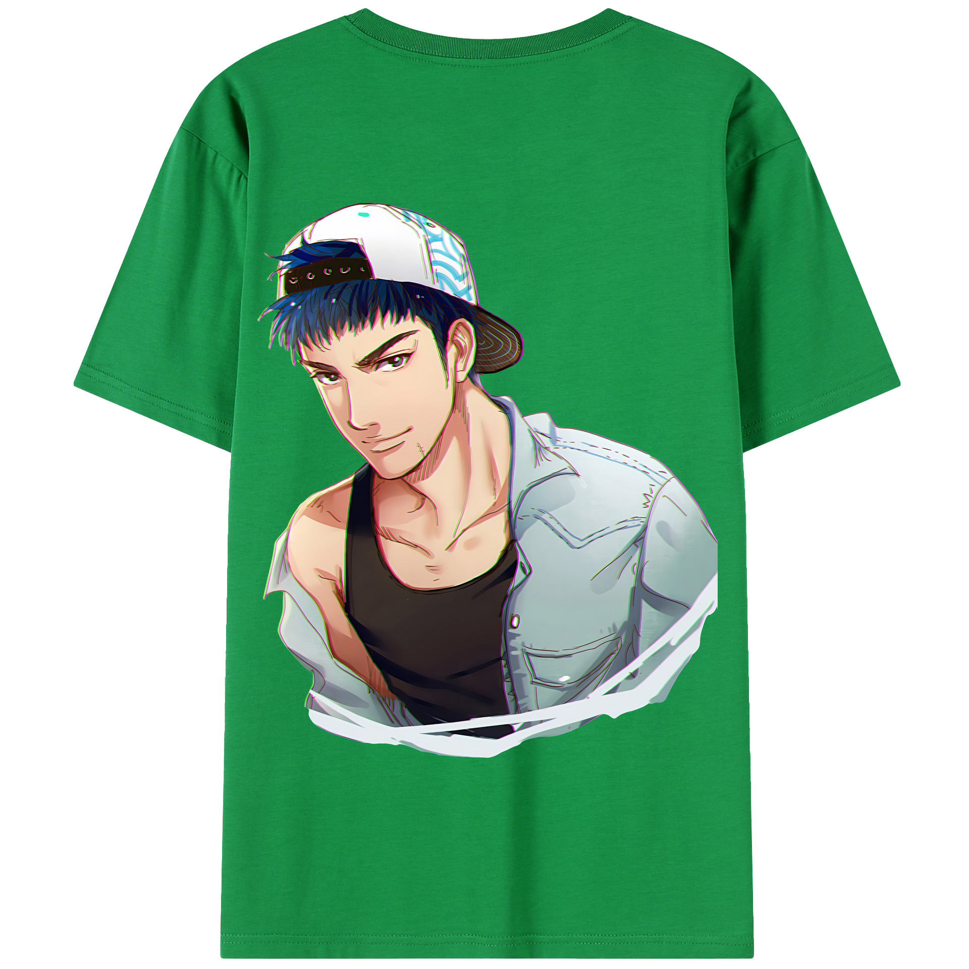 SLAM DUNK／スラムダンク 綿100％半袖Tシャツ（背面プリント）