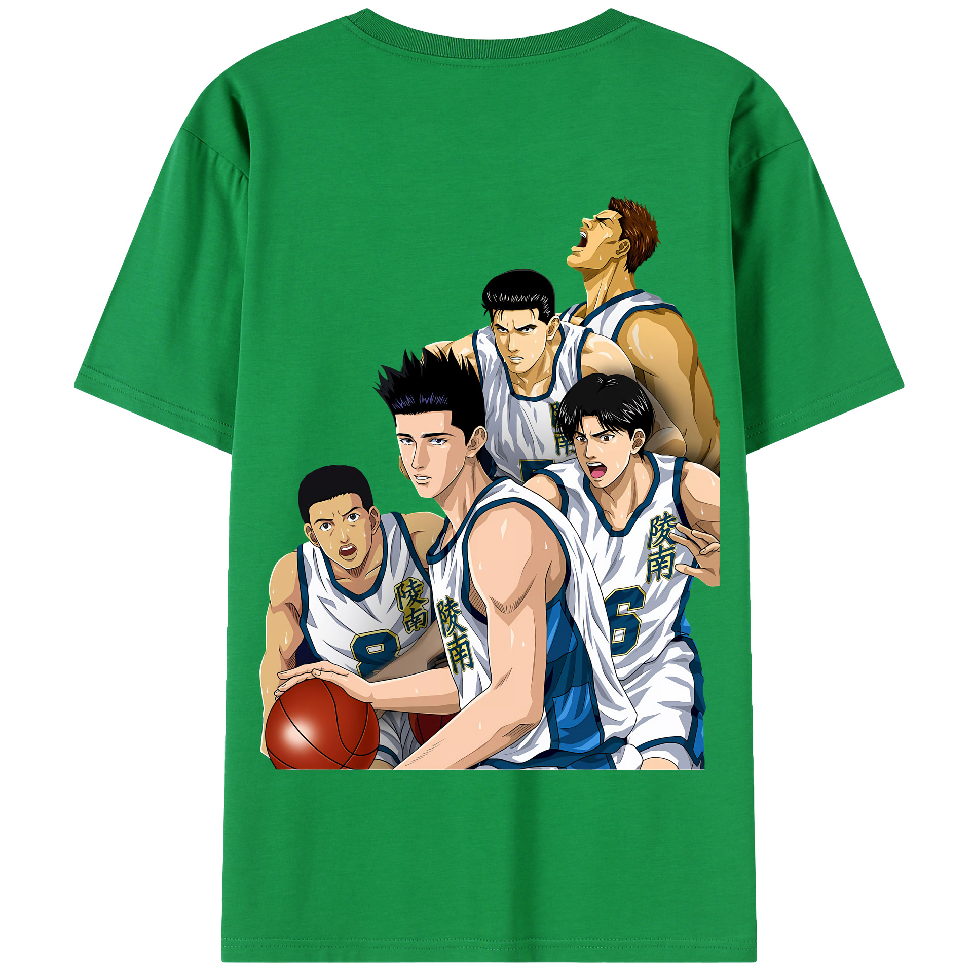 （画像用） SLAM DUNK／スラムダンク 綿100％半袖Tシャツ（背面プリント）