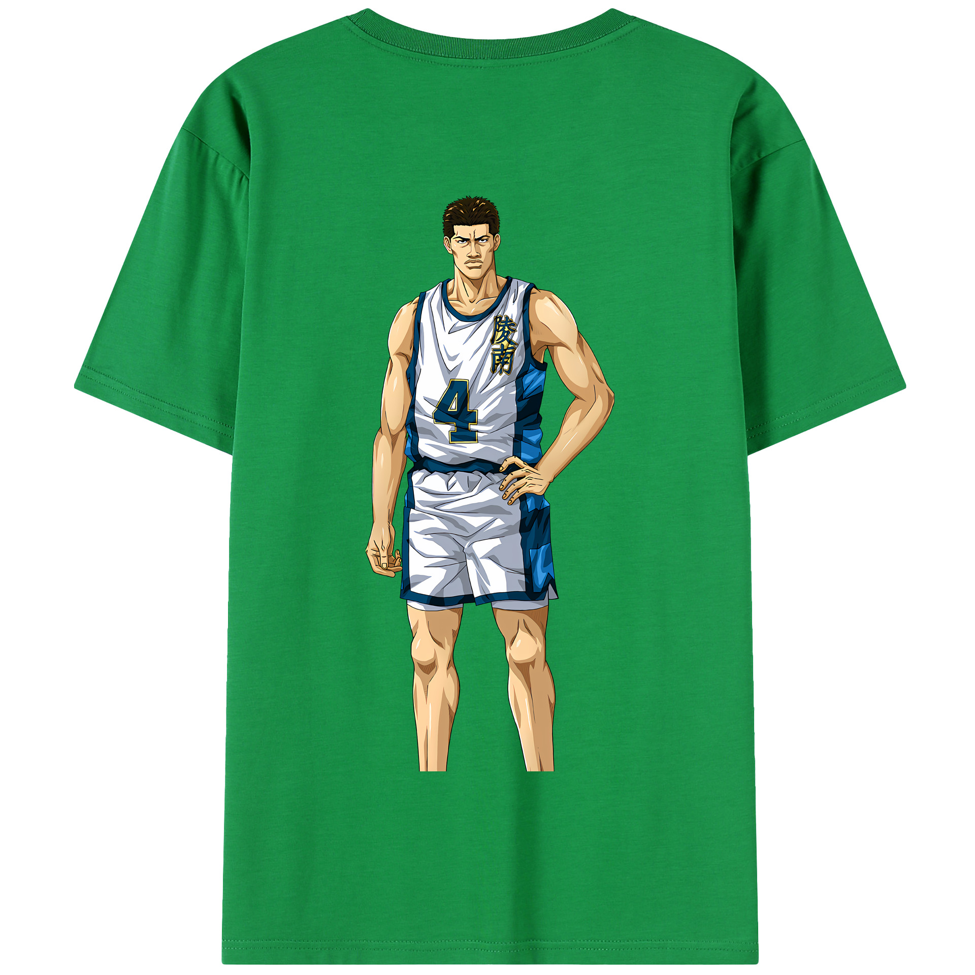 SLAM DUNK／スラムダンク 綿100％半袖Tシャツ（背面プリント）