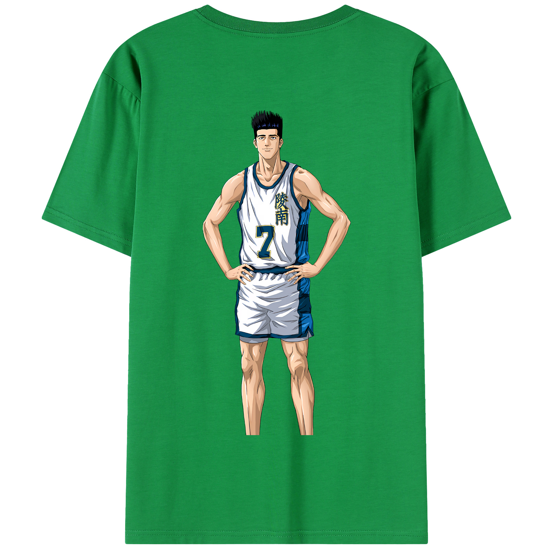 （画像用） SLAM DUNK／スラムダンク 綿100％半袖Tシャツ（背面プリント）
