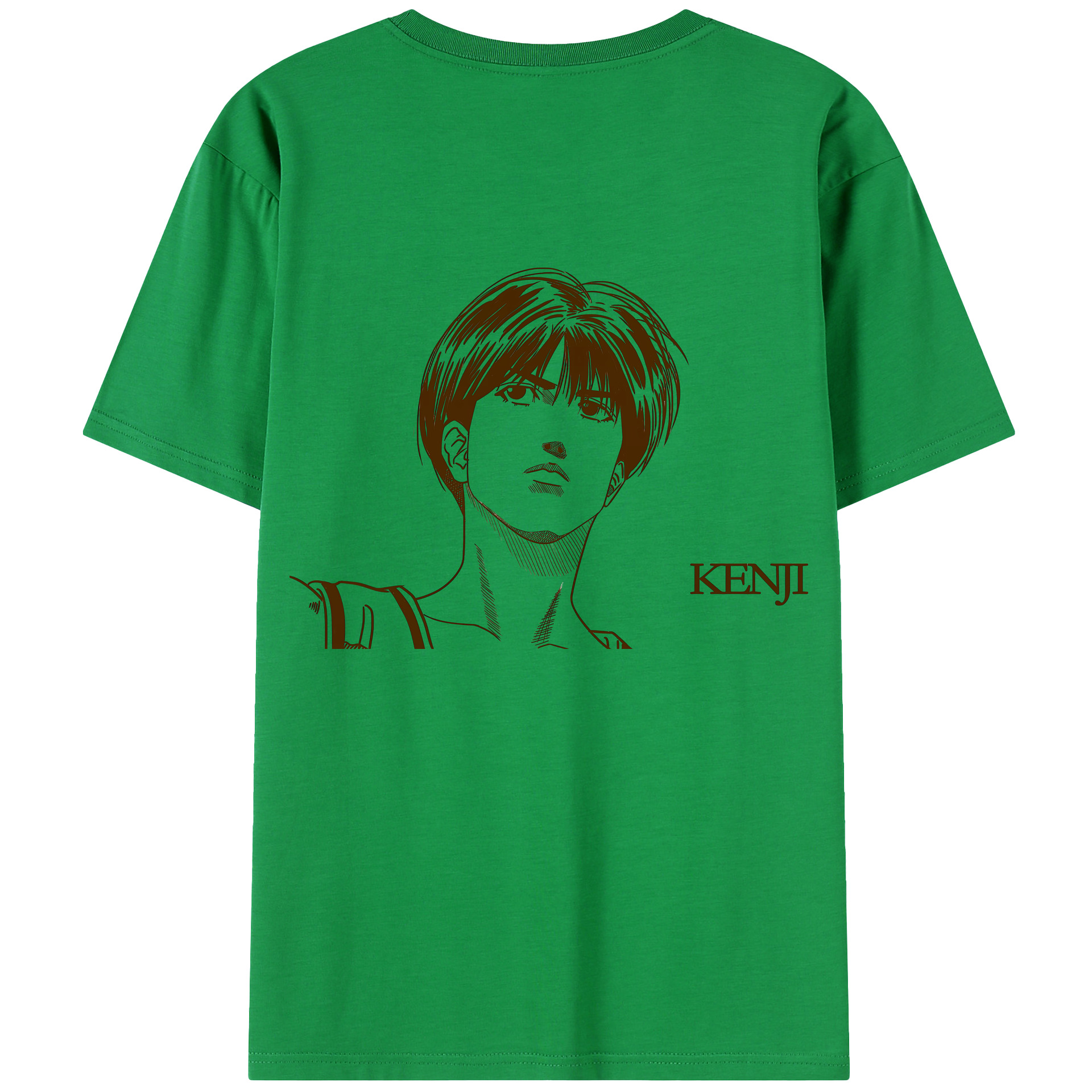 SLAM DUNK／スラムダンク 綿100％半袖Tシャツ（背面プリント）