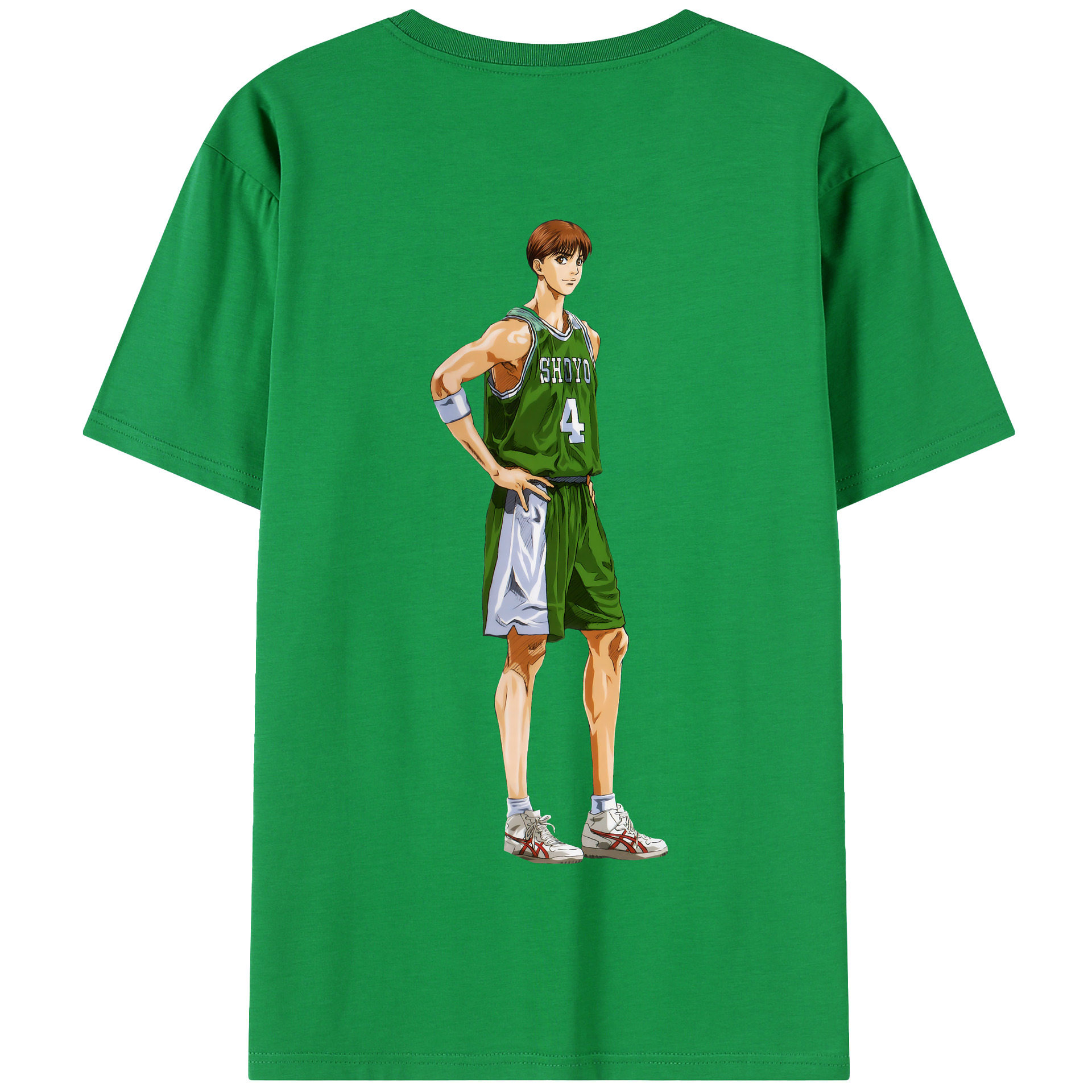 SLAM DUNK／スラムダンク 綿100％半袖Tシャツ（背面プリント）