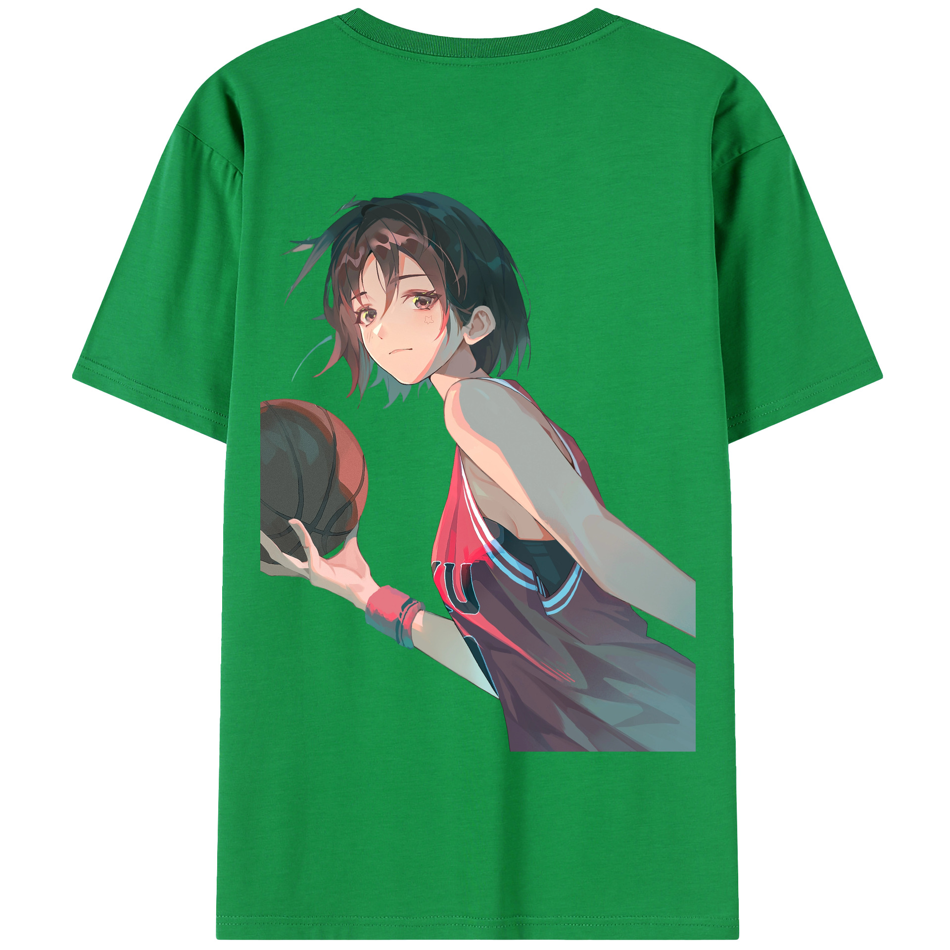 SLAM DUNK／スラムダンク 綿100％半袖Tシャツ（背面プリント）