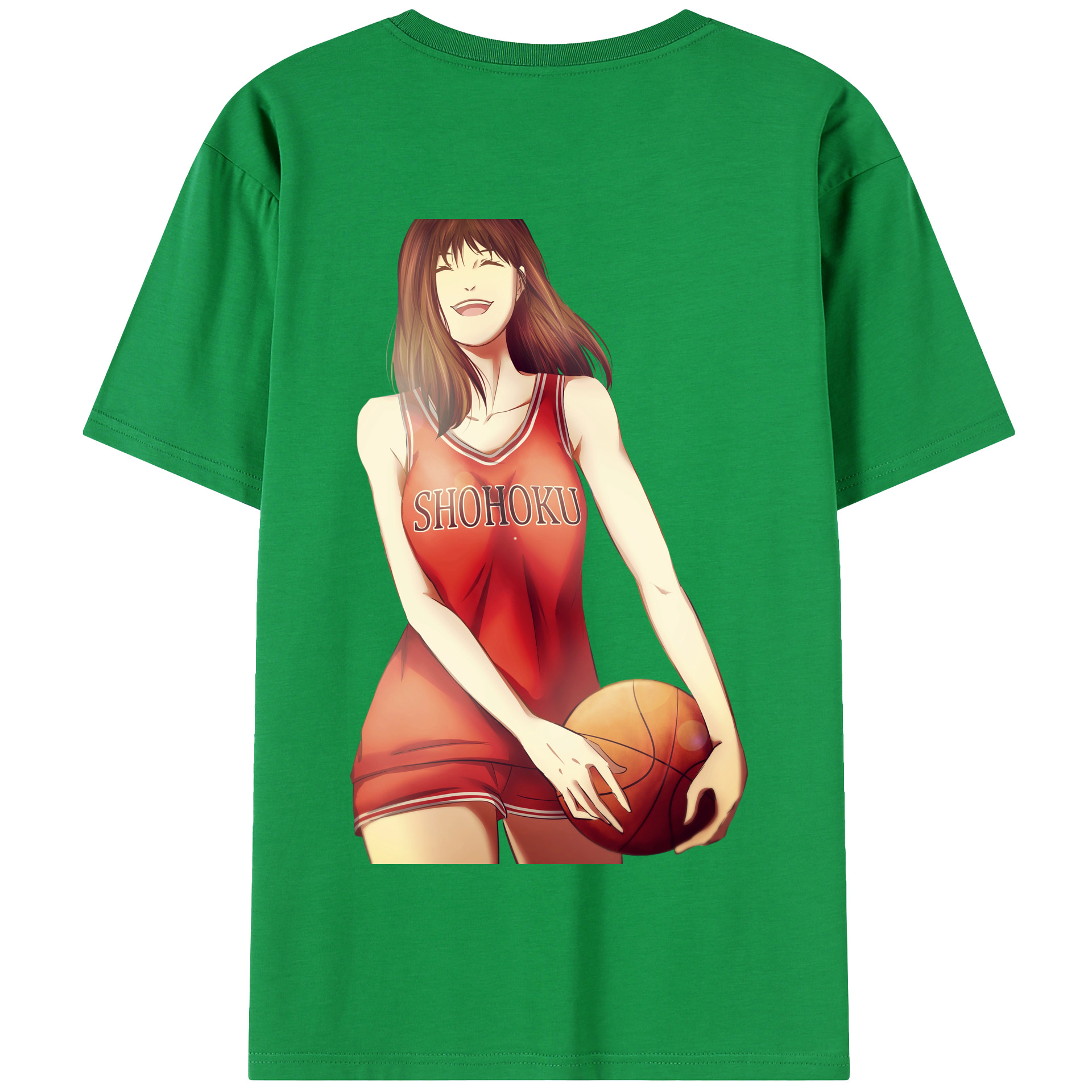 SLAM DUNK／スラムダンク 綿100％半袖Tシャツ（背面プリント）