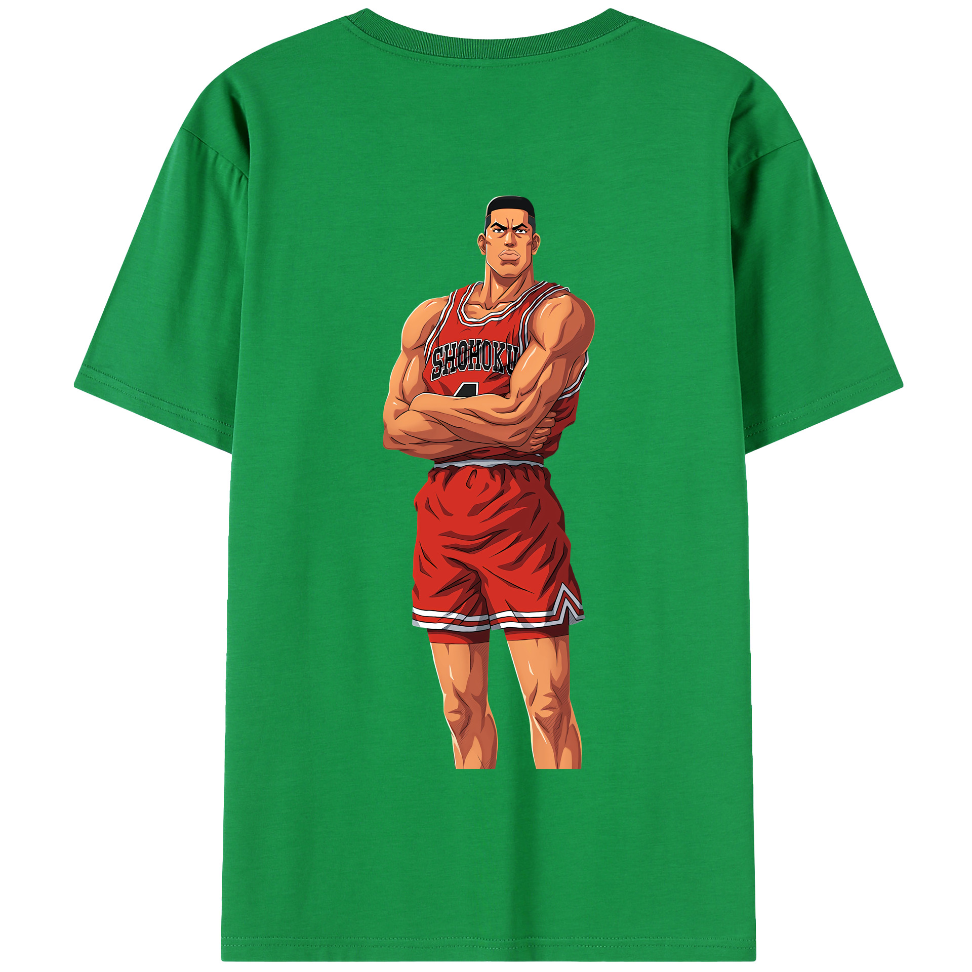 （画像用） SLAM DUNK／スラムダンク 綿100％半袖Tシャツ（背面プリント）