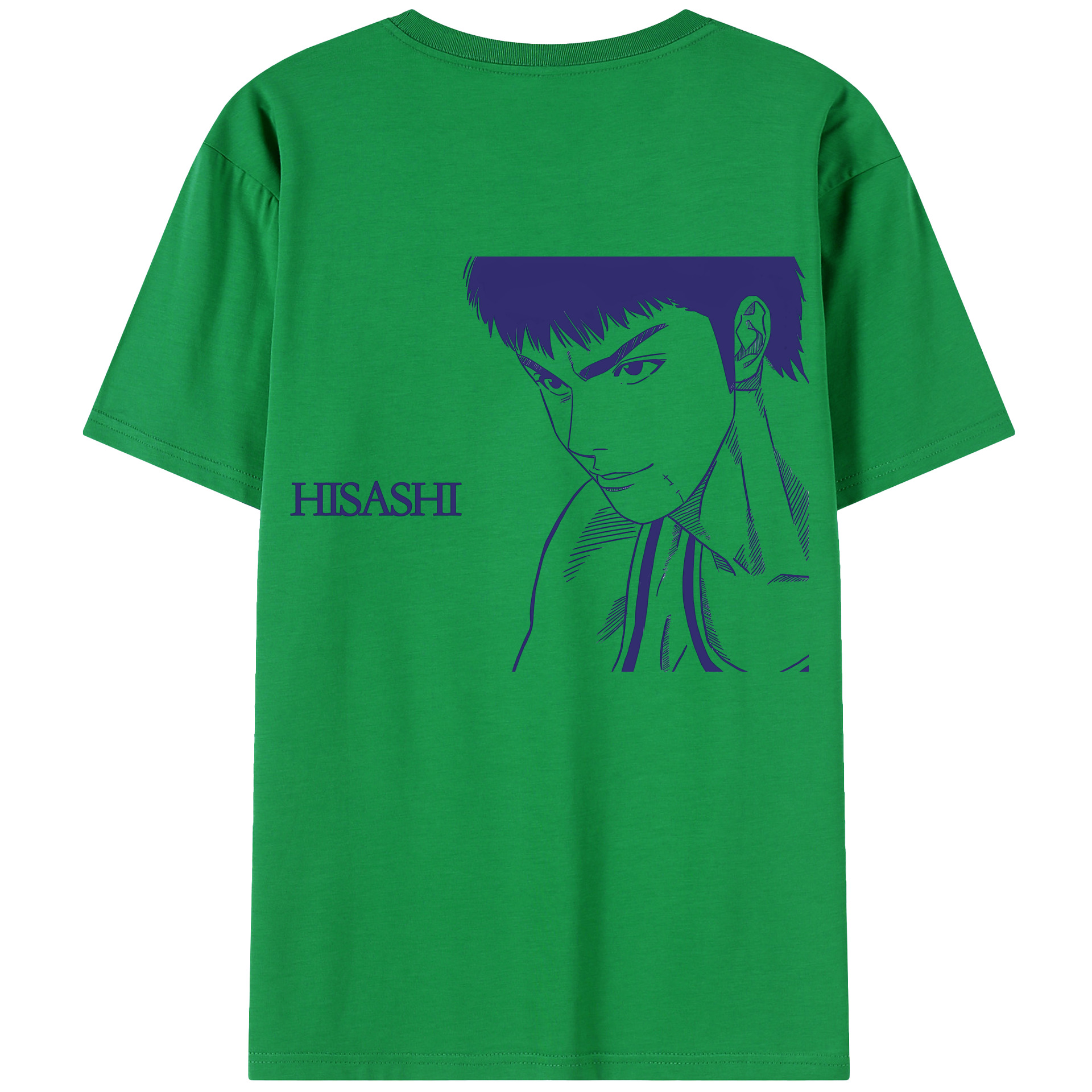 SLAM DUNK／スラムダンク 綿100％半袖Tシャツ（背面プリント）