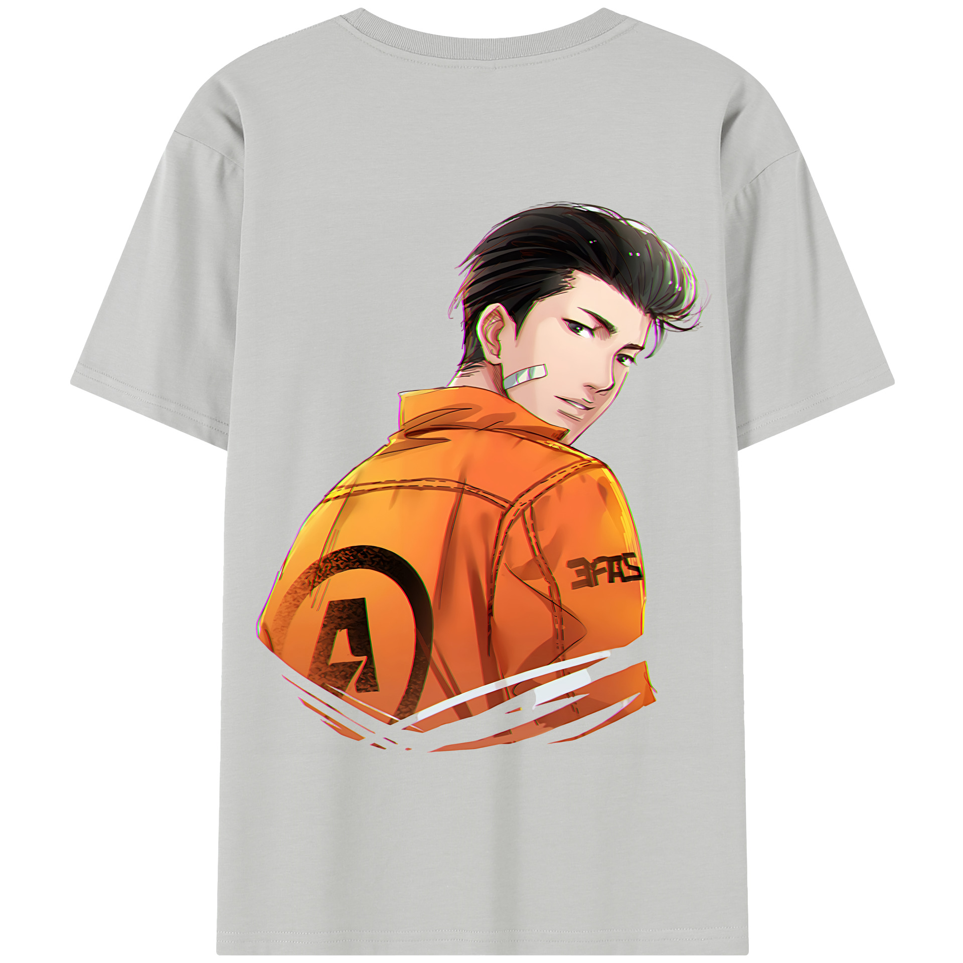 SLAM DUNK／スラムダンク 綿100％半袖Tシャツ（背面プリント）