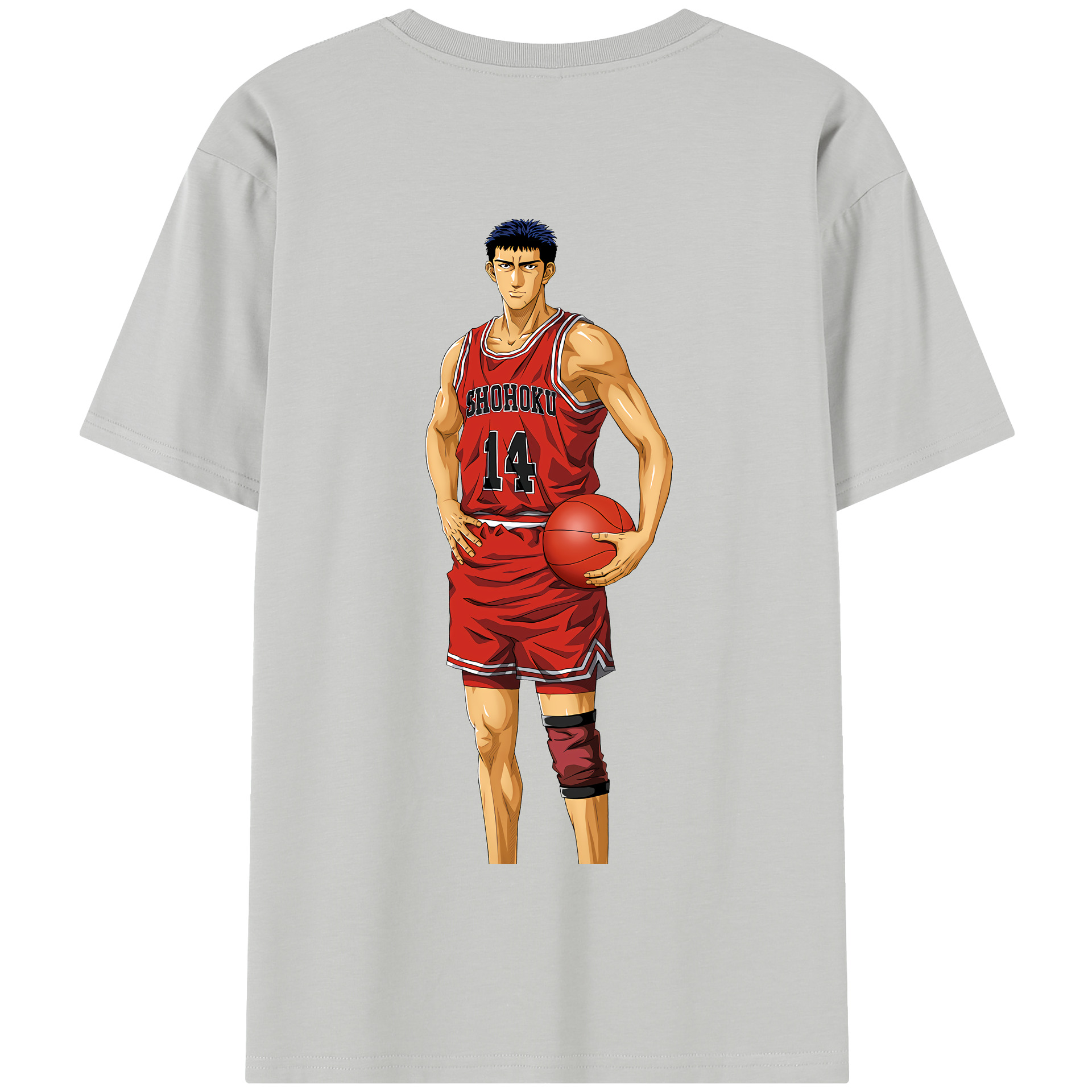 SLAM DUNK／スラムダンク 綿100％半袖Tシャツ（背面プリント）