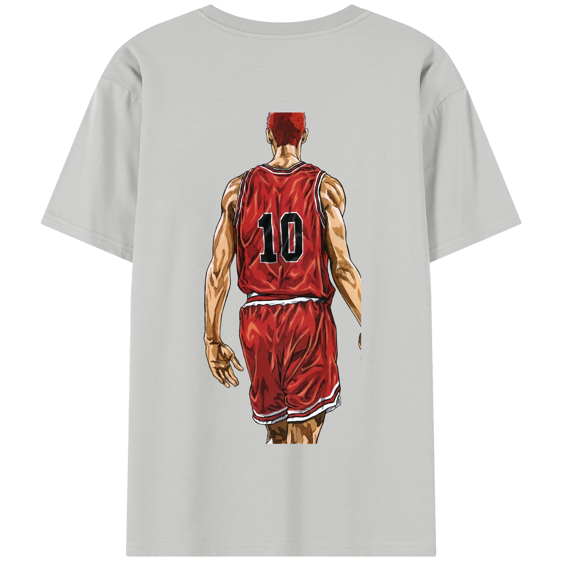 SLAM DUNK／スラムダンク 綿100％半袖Tシャツ（背面プリント）