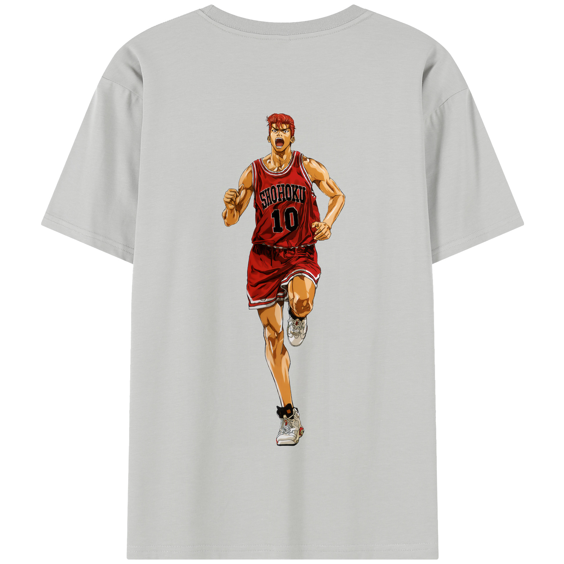 SLAM DUNK／スラムダンク 綿100％半袖Tシャツ（背面プリント）