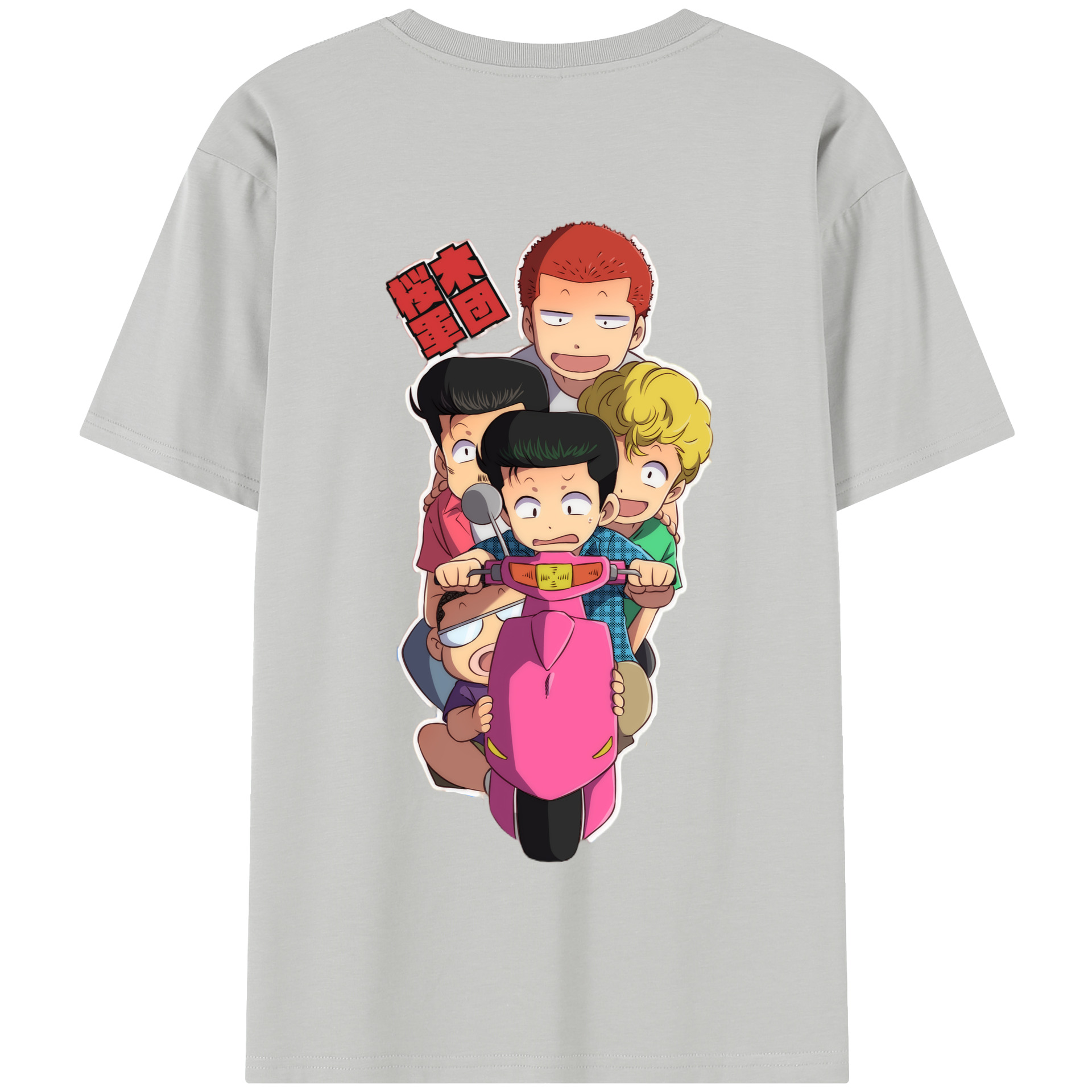 SLAM DUNK／スラムダンク 綿100％半袖Tシャツ（背面プリント）