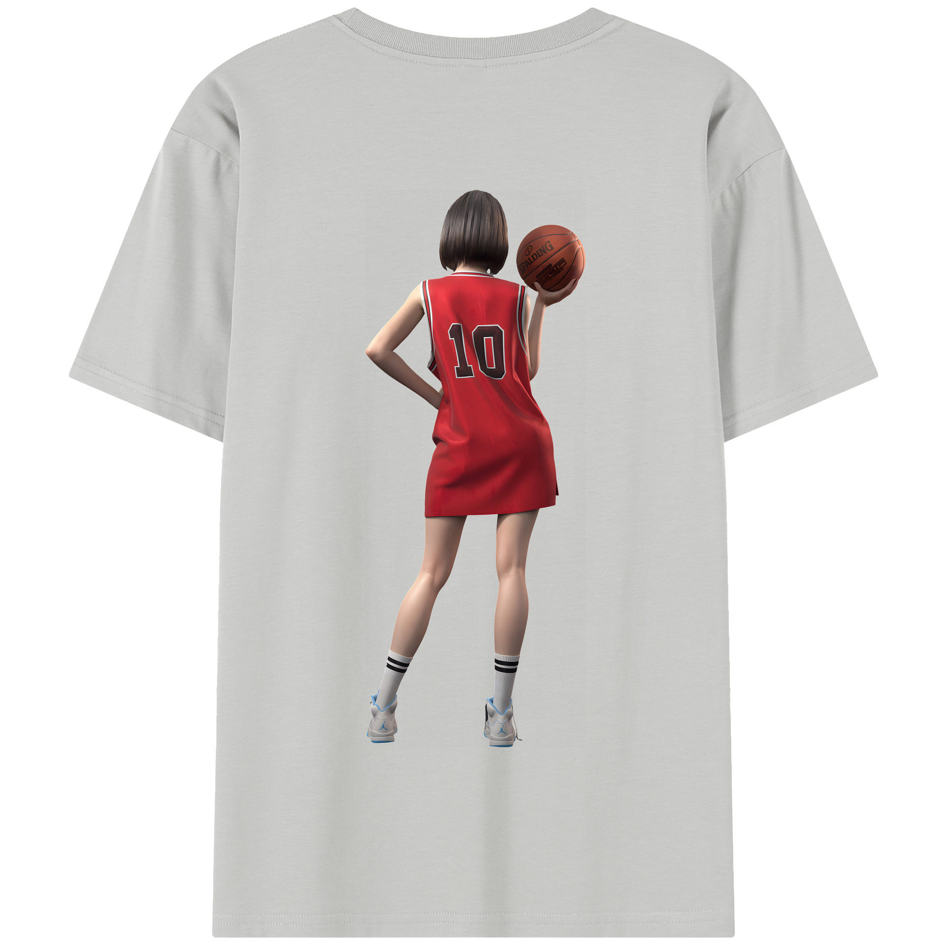 SLAM DUNK／スラムダンク 綿100％半袖Tシャツ（背面プリント）