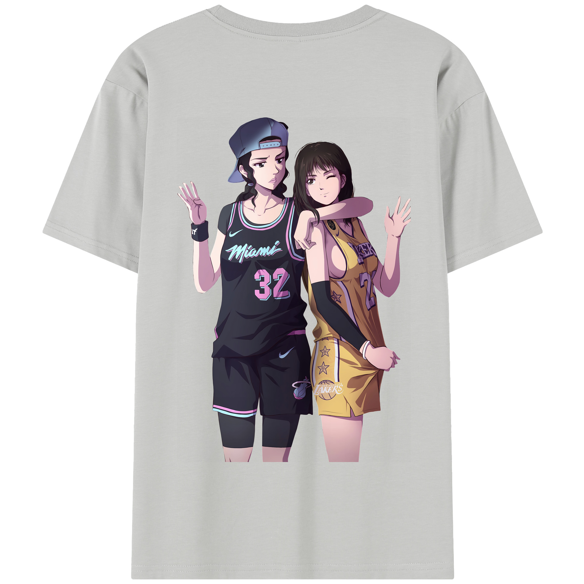 （画像用） SLAM DUNK／スラムダンク 綿100％半袖Tシャツ（背面プリント）