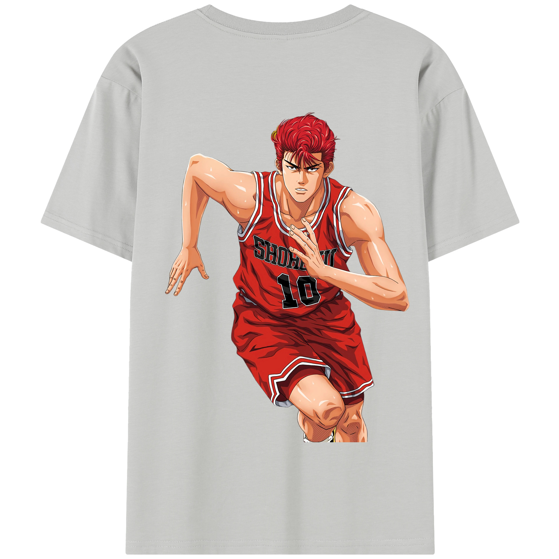 SLAM DUNK／スラムダンク 綿100％半袖Tシャツ（背面プリント）