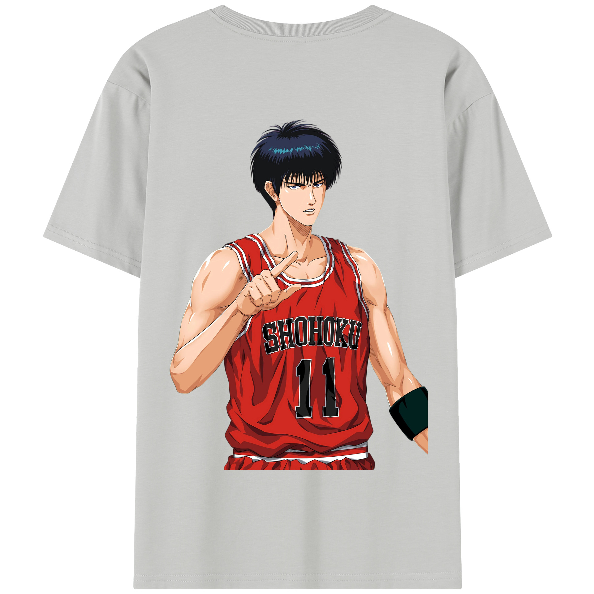 SLAM DUNK／スラムダンク 綿100％半袖Tシャツ（背面プリント）