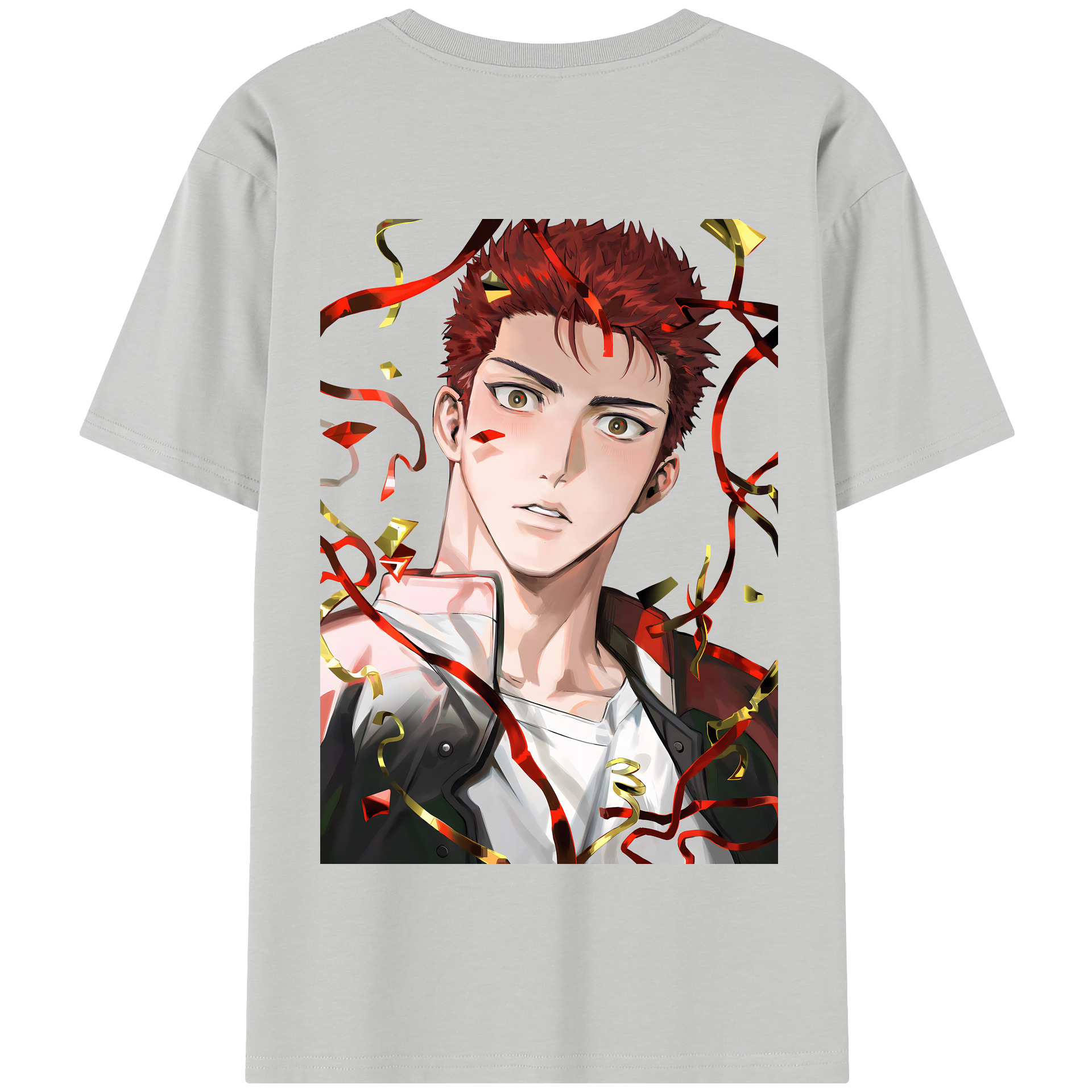 SLAM DUNK／スラムダンク 綿100％半袖Tシャツ（背面プリント）
