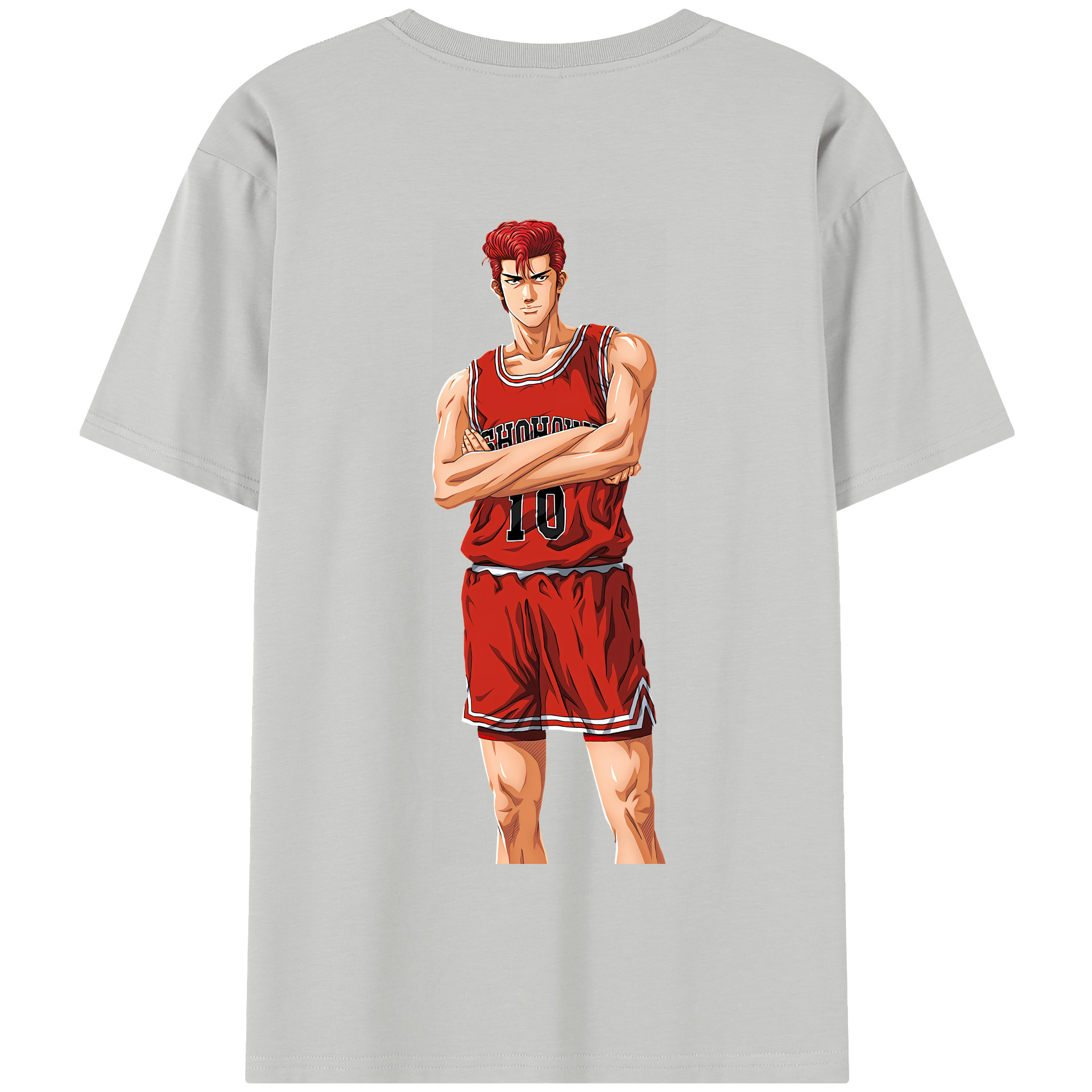 SLAM DUNK／スラムダンク 綿100％半袖Tシャツ（背面プリント）