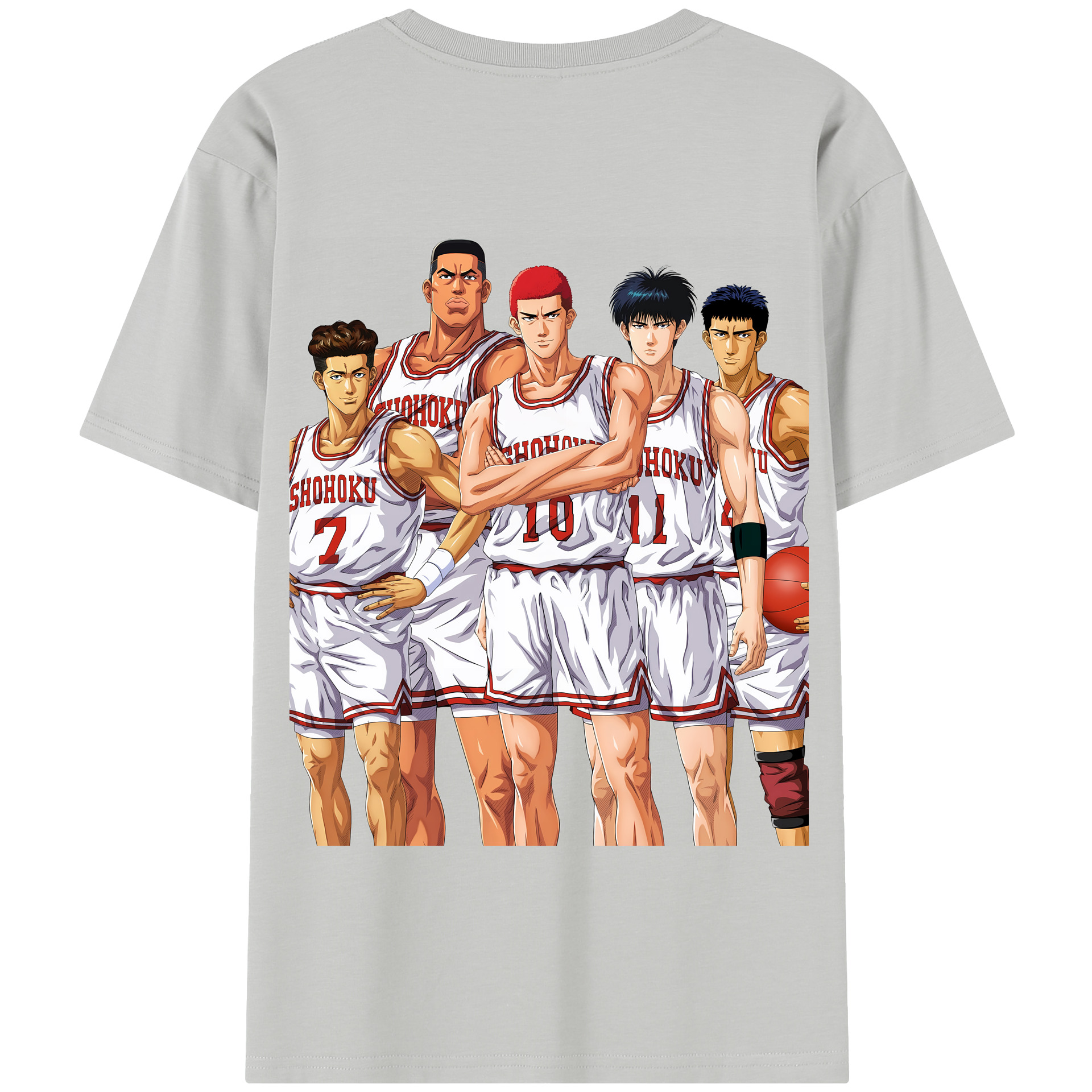 （画像用） SLAM DUNK／スラムダンク 綿100％半袖Tシャツ（背面プリント）