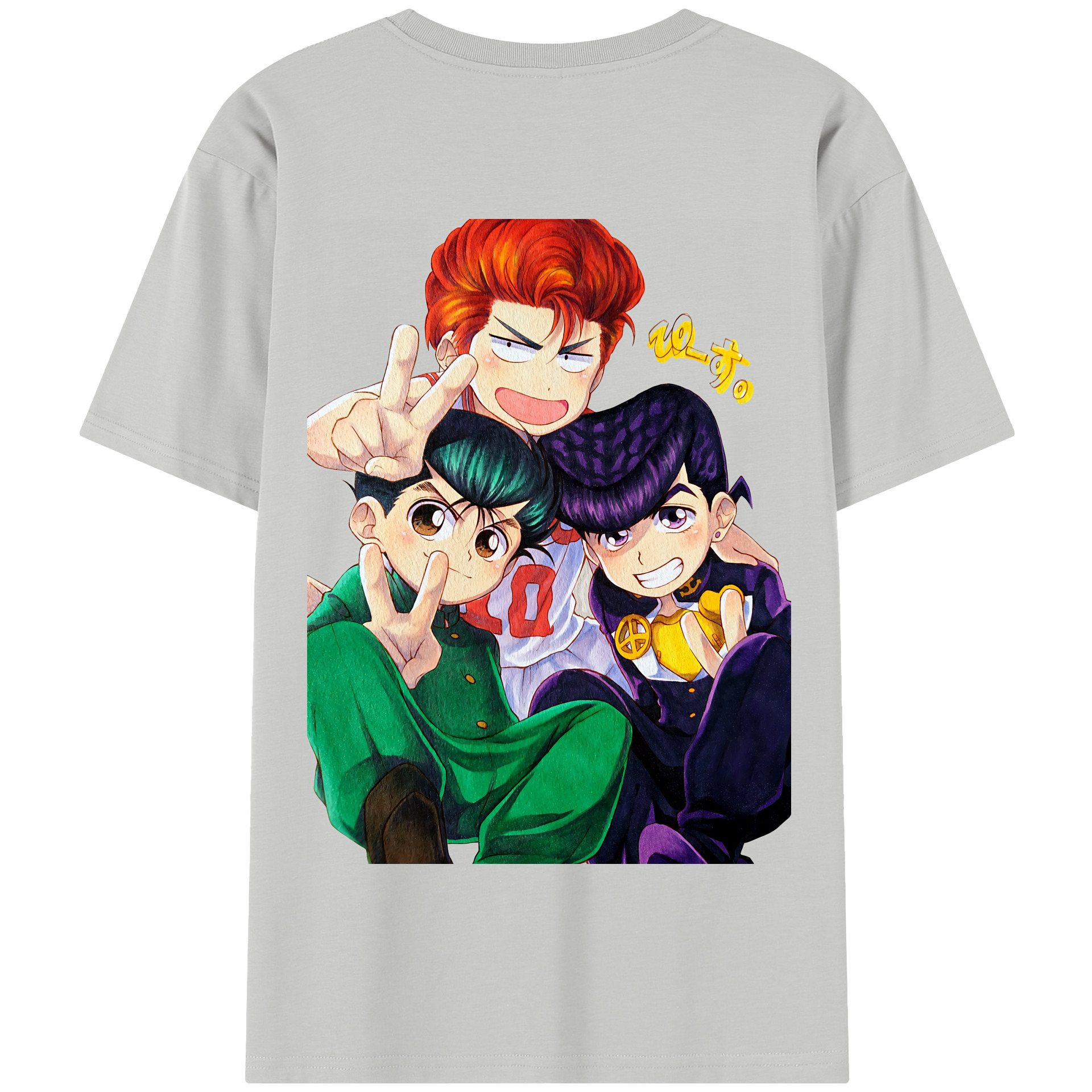 SLAM DUNK／スラムダンク 綿100％半袖Tシャツ（背面プリント）