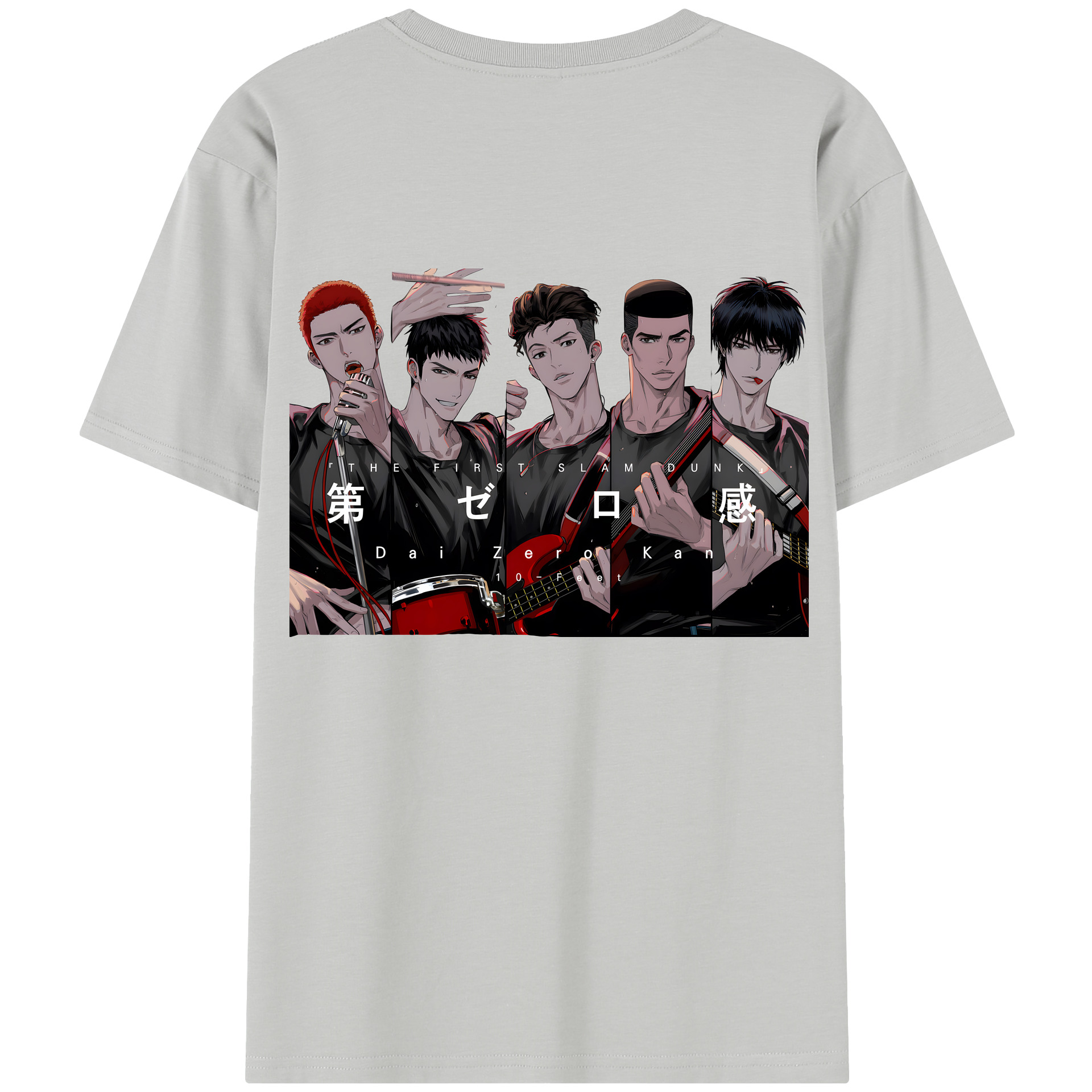 SLAM DUNK／スラムダンク 綿100％半袖Tシャツ（背面プリント）