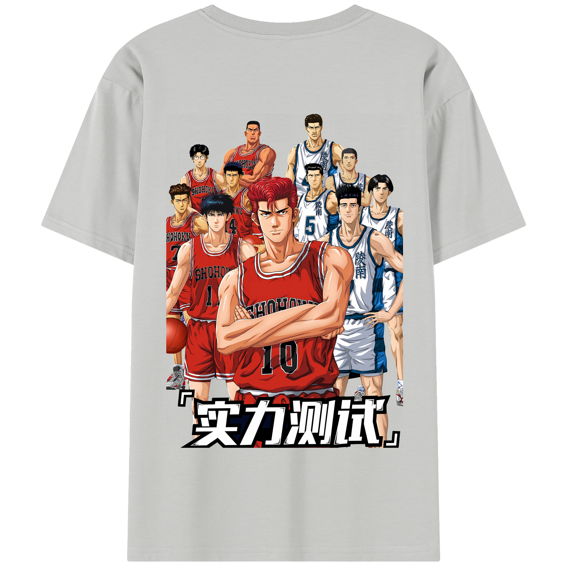 （画像用） SLAM DUNK／スラムダンク 綿100％半袖Tシャツ（背面プリント）
