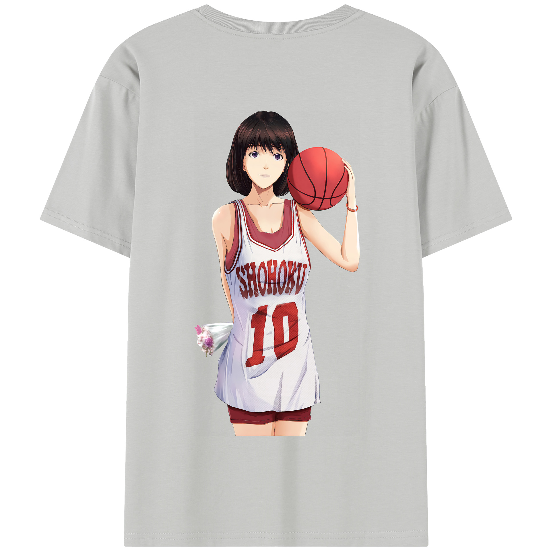 SLAM DUNK／スラムダンク 綿100％半袖Tシャツ（背面プリント）