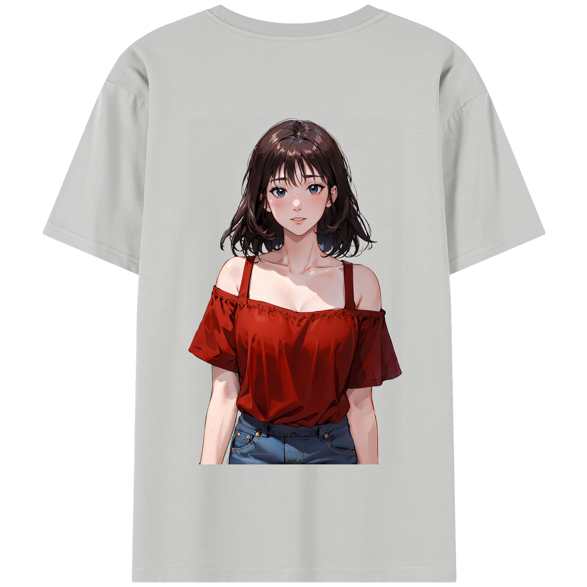 SLAM DUNK／スラムダンク 綿100％半袖Tシャツ（背面プリント）