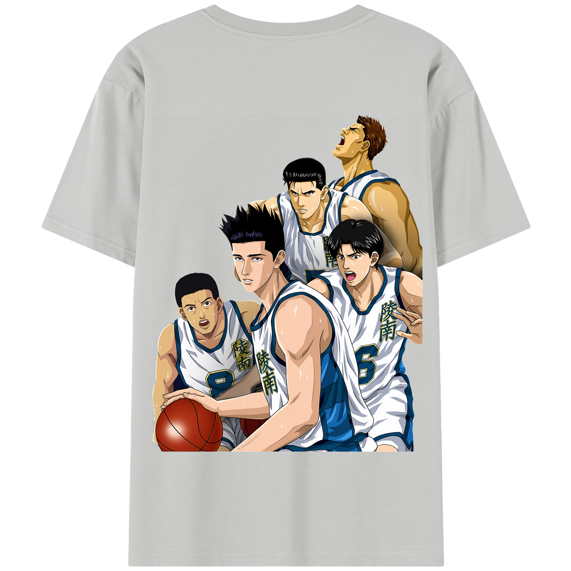 （画像用） SLAM DUNK／スラムダンク 綿100％半袖Tシャツ（背面プリント）