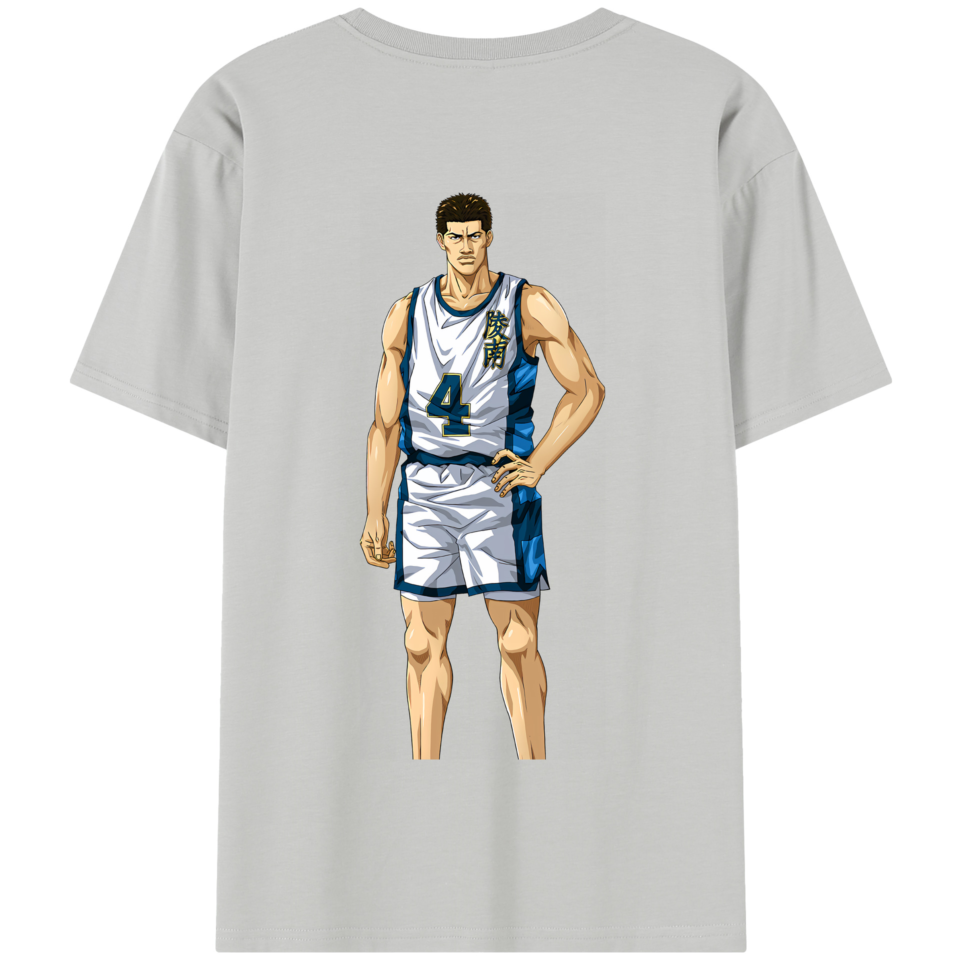 SLAM DUNK／スラムダンク 綿100％半袖Tシャツ（背面プリント）