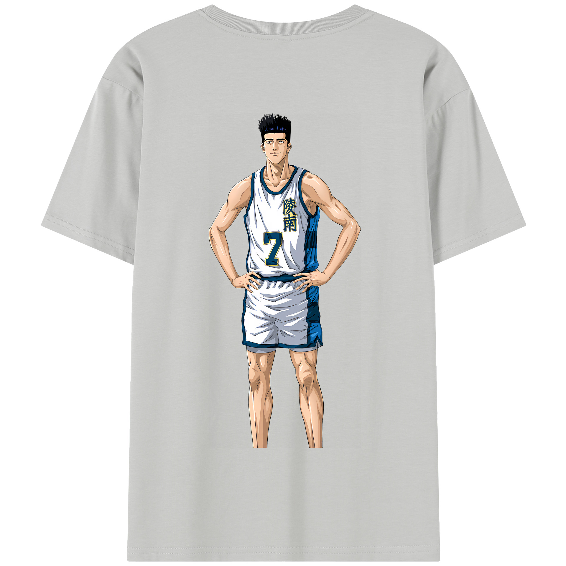（画像用） SLAM DUNK／スラムダンク 綿100％半袖Tシャツ（背面プリント）