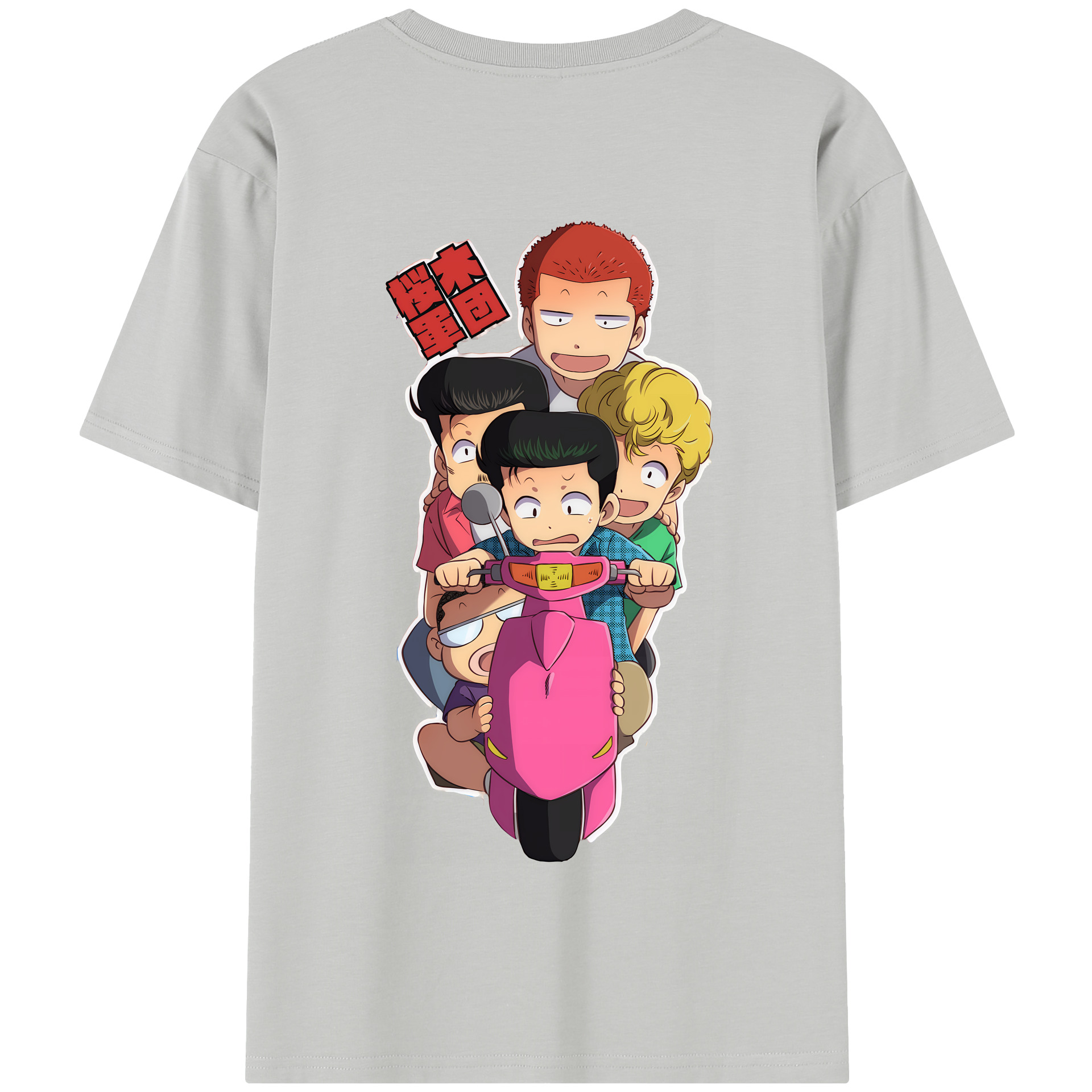 SLAM DUNK／スラムダンク 綿100％半袖Tシャツ（背面プリント）