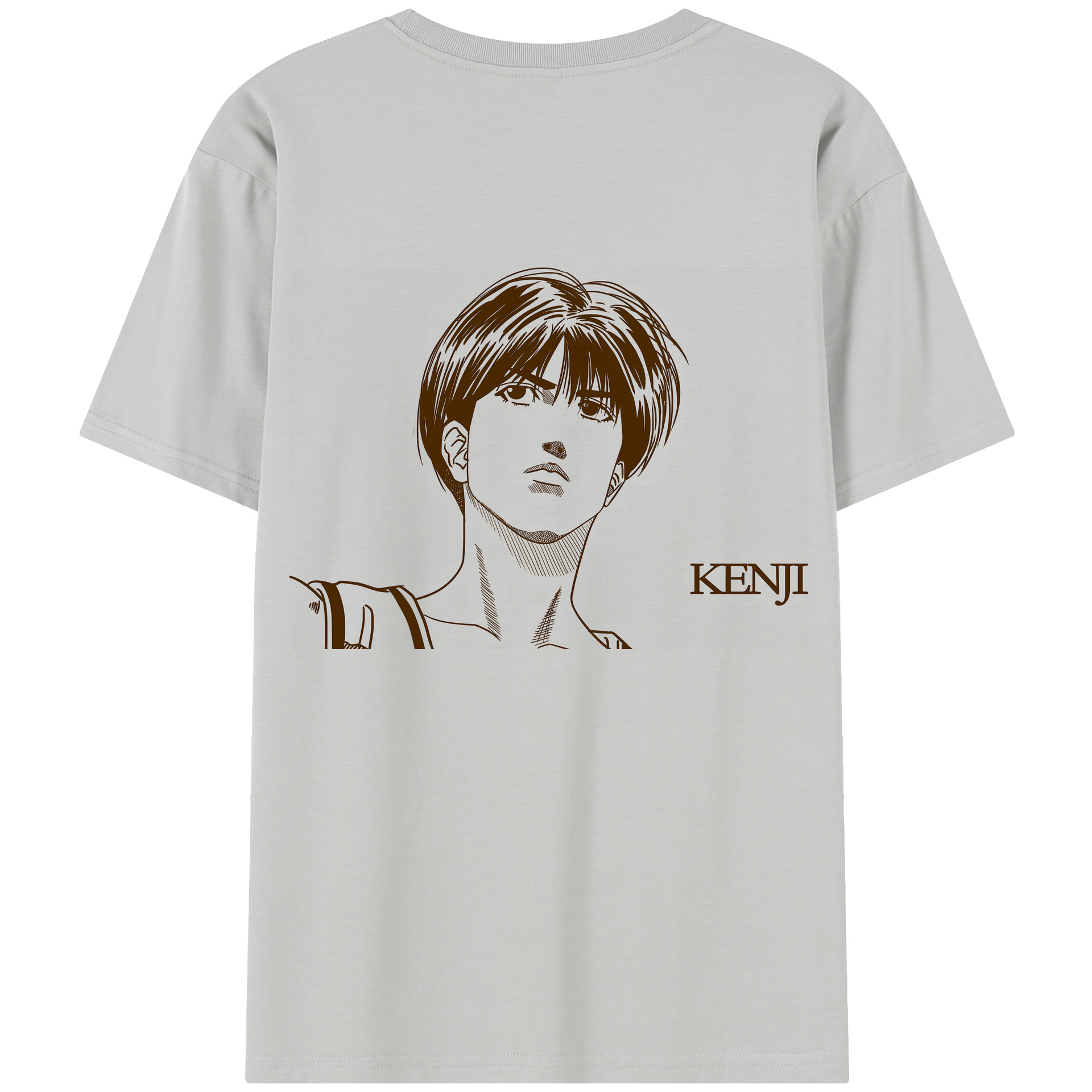 SLAM DUNK／スラムダンク 綿100％半袖Tシャツ（背面プリント）