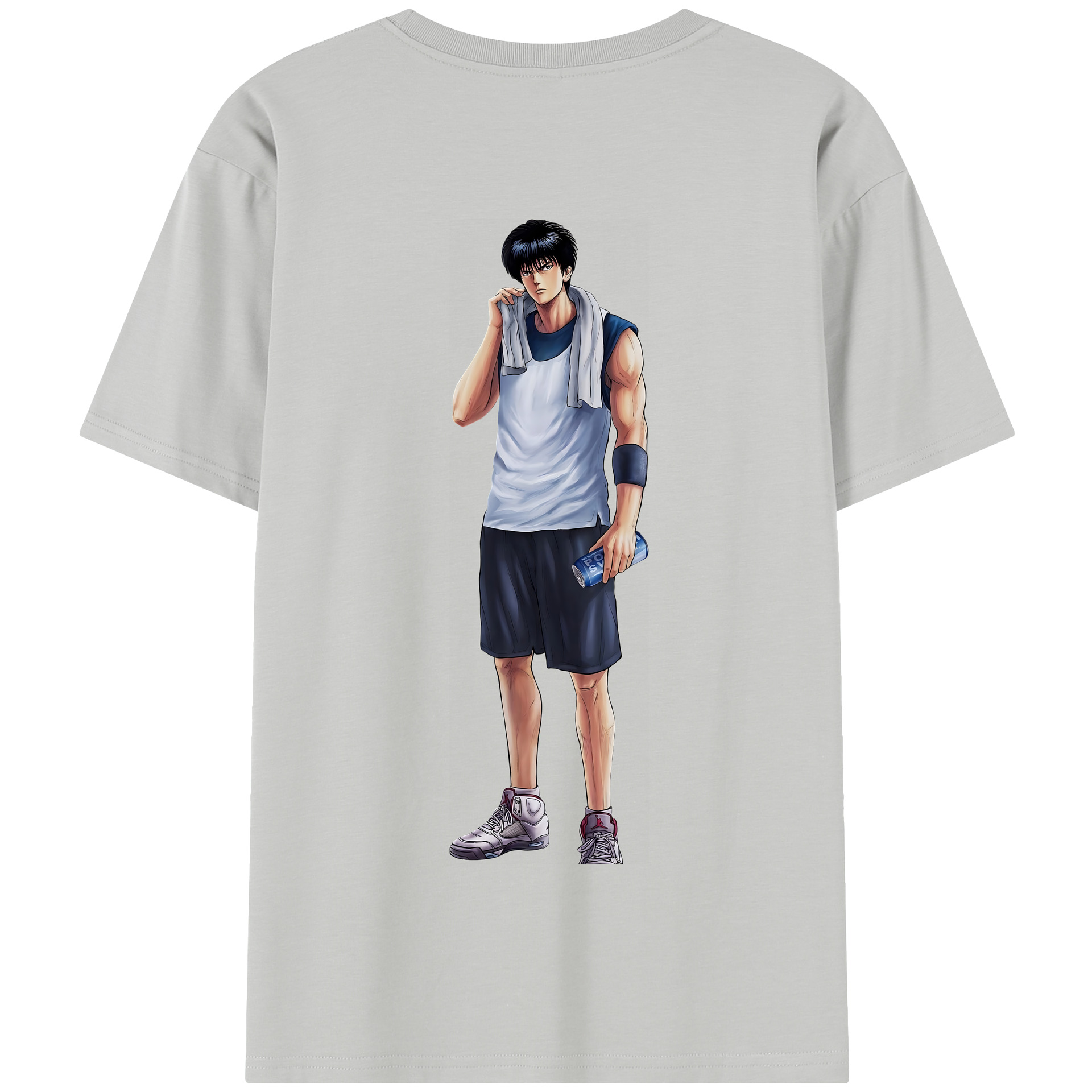 SLAM DUNK／スラムダンク 綿100％半袖Tシャツ（背面プリント）