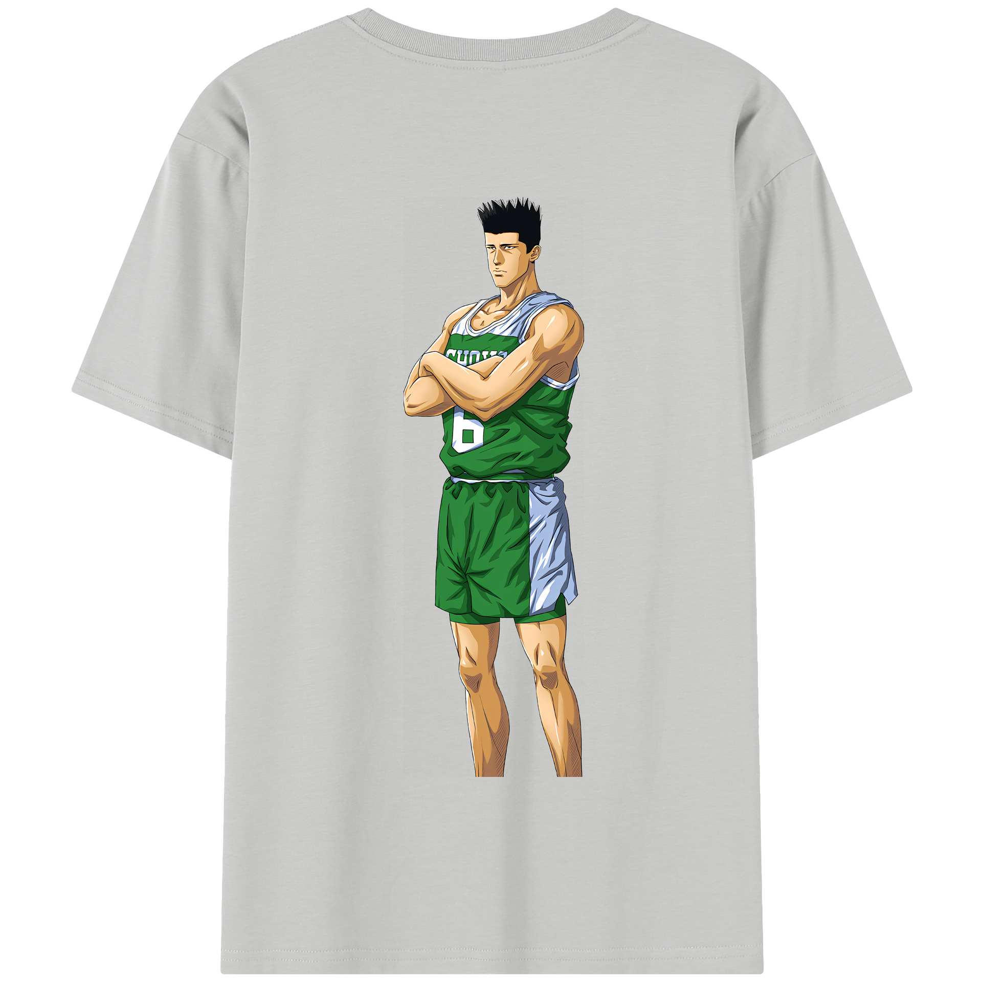 SLAM DUNK／スラムダンク 綿100％半袖Tシャツ（背面プリント）