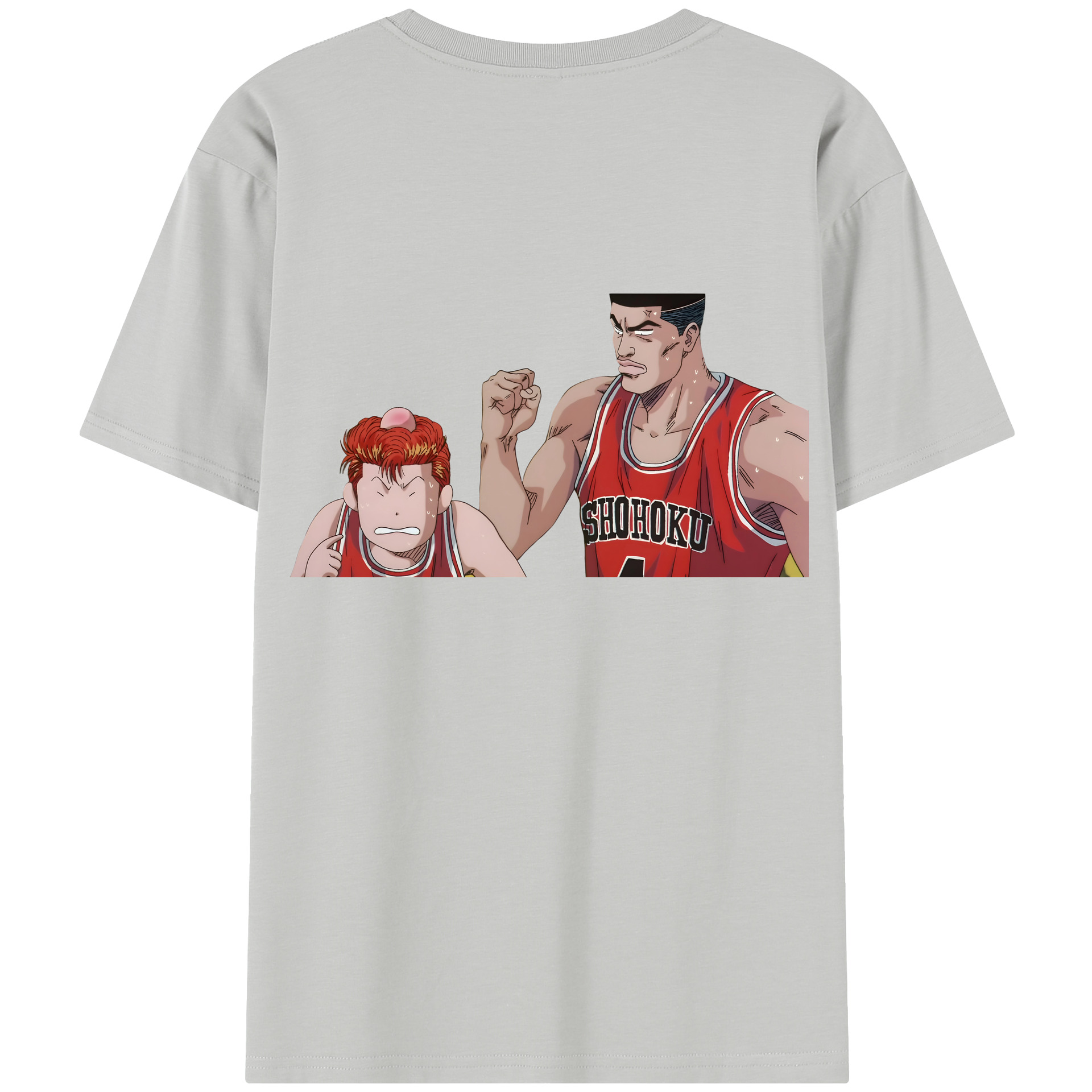 SLAM DUNK／スラムダンク 綿100％半袖Tシャツ（背面プリント）