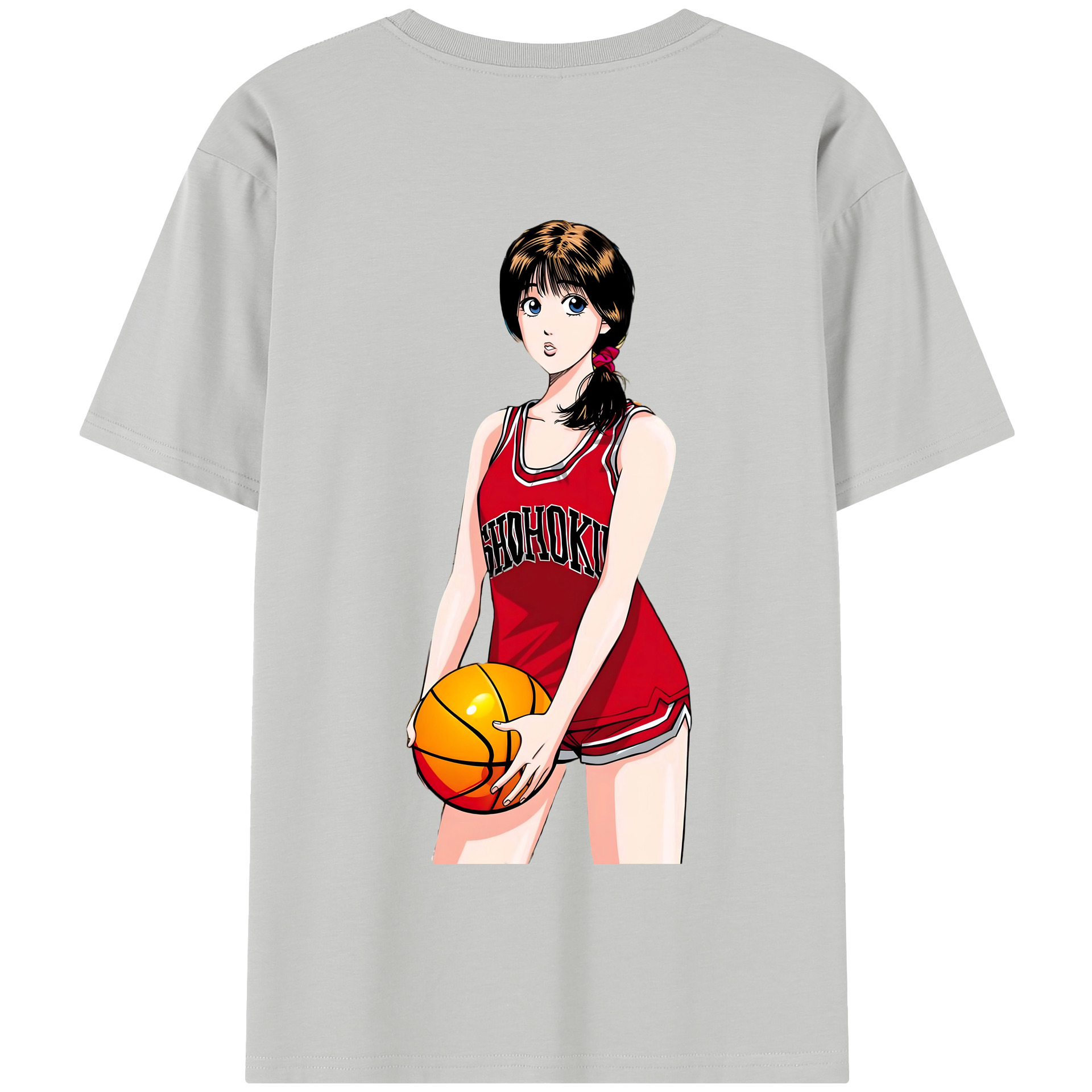 SLAM DUNK／スラムダンク 綿100％半袖Tシャツ（背面プリント）